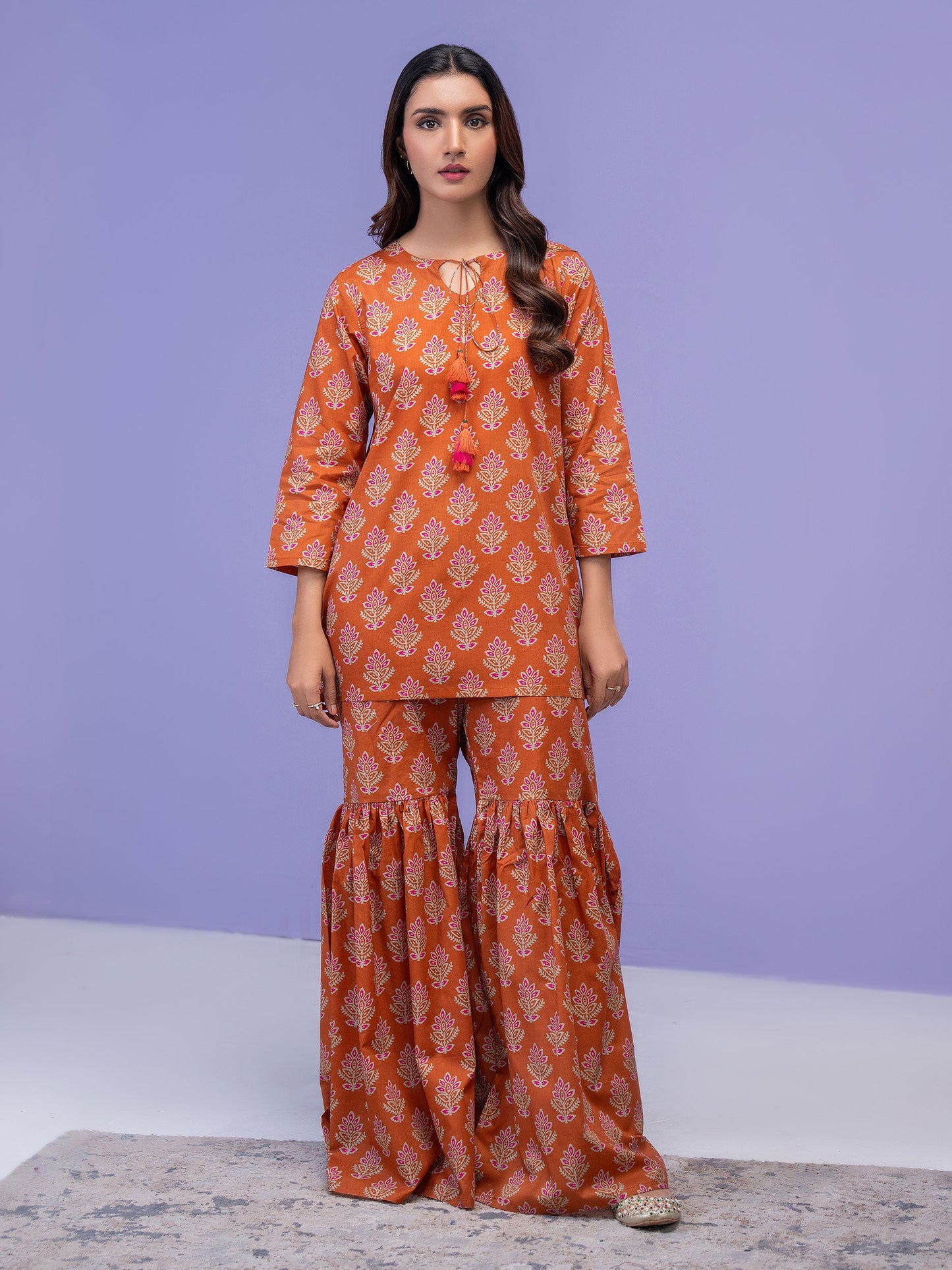 Lawn Shirt-Trouser Printed (Pret)