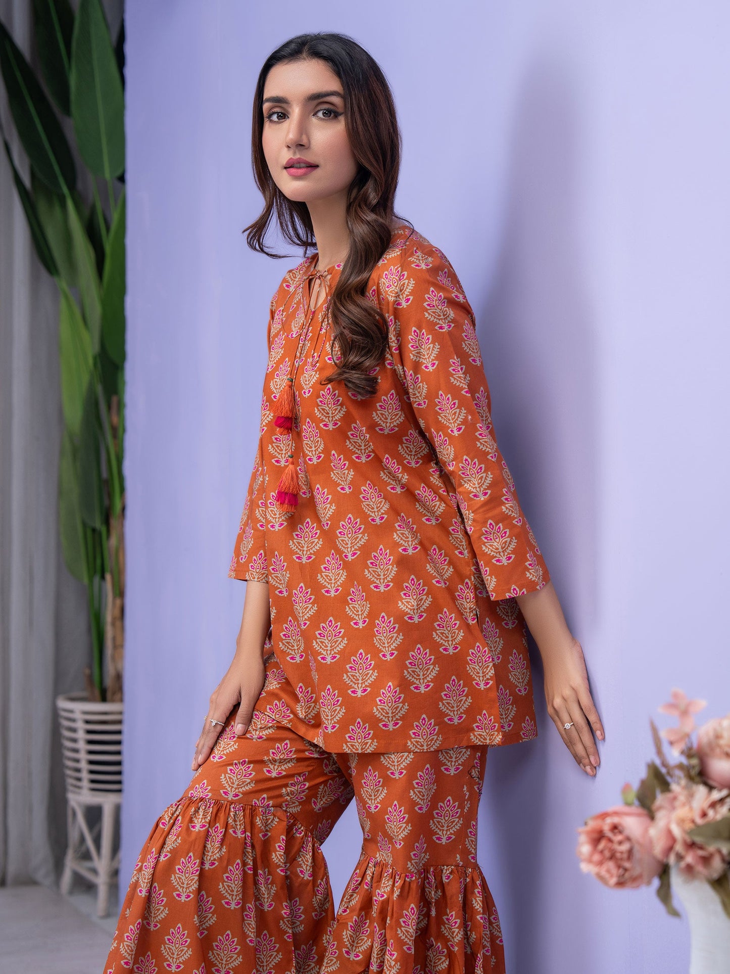 Lawn Shirt-Trouser Printed (Pret)