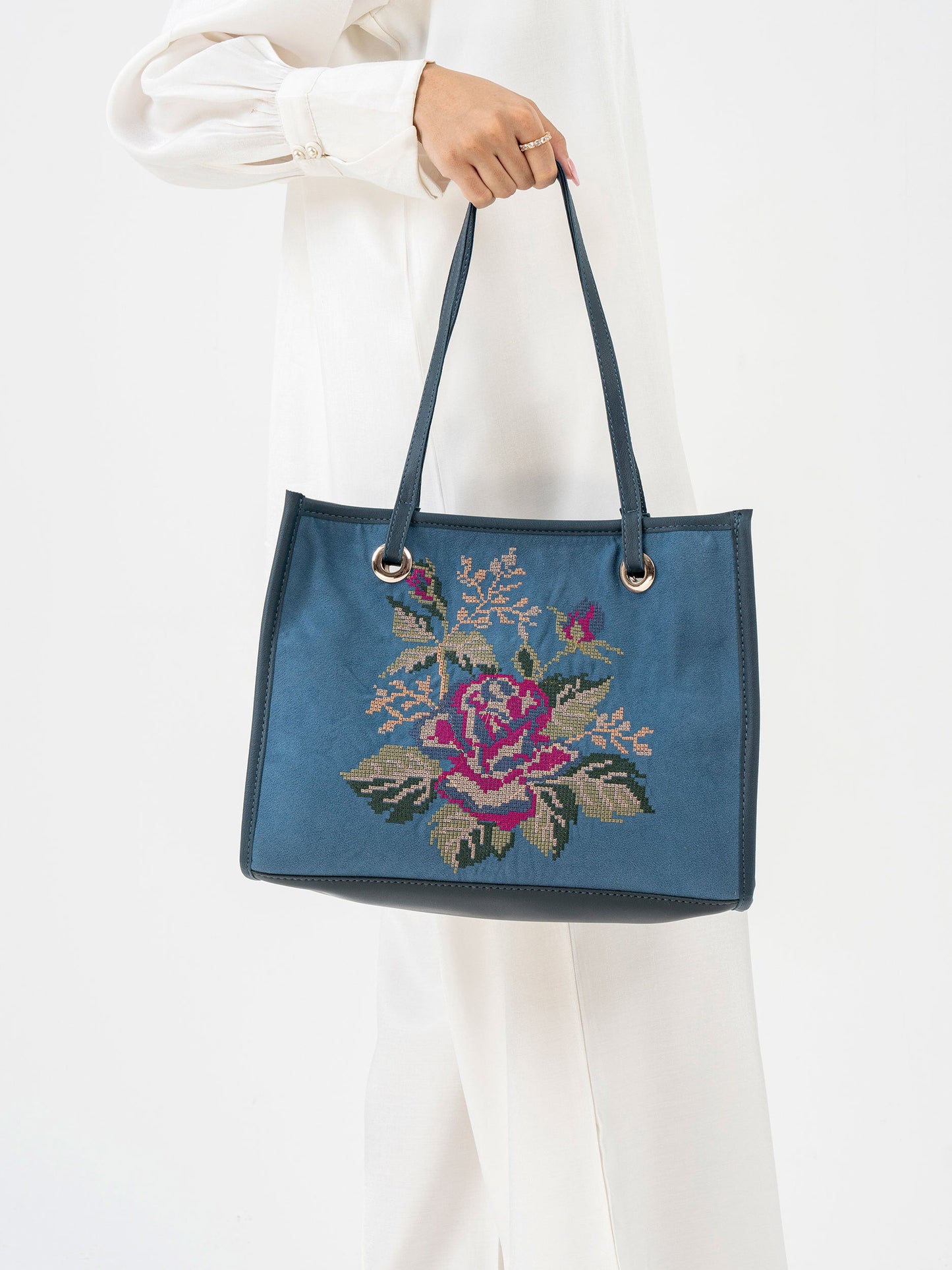 Embroidered Handbag