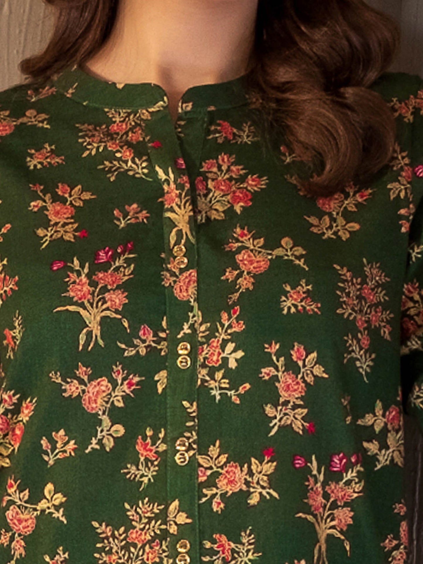 Khaddar Shirt-Paste Print (Unstitched)