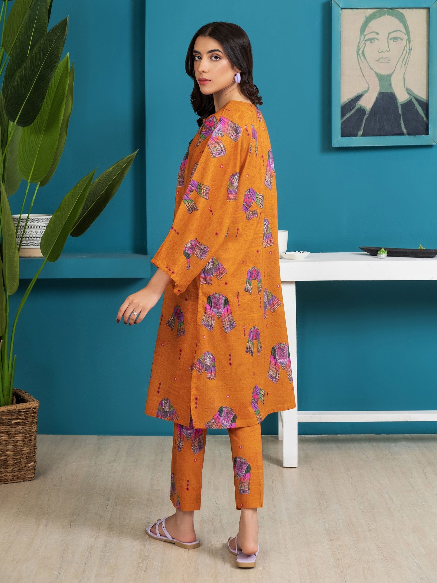 Lawn Shirt-Printed (Unstitched)