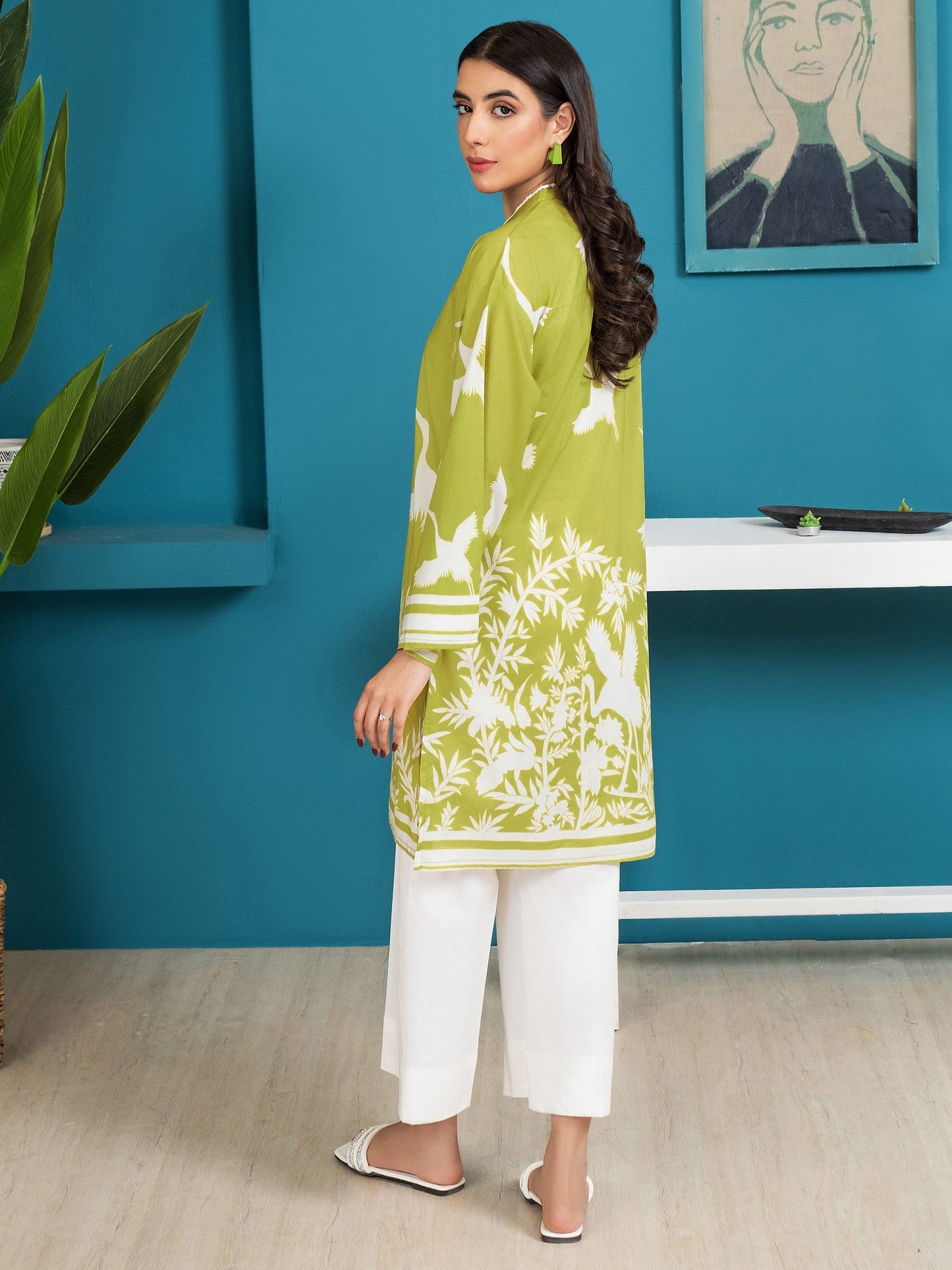 Lawn Shirt-Printed (Unstitched)