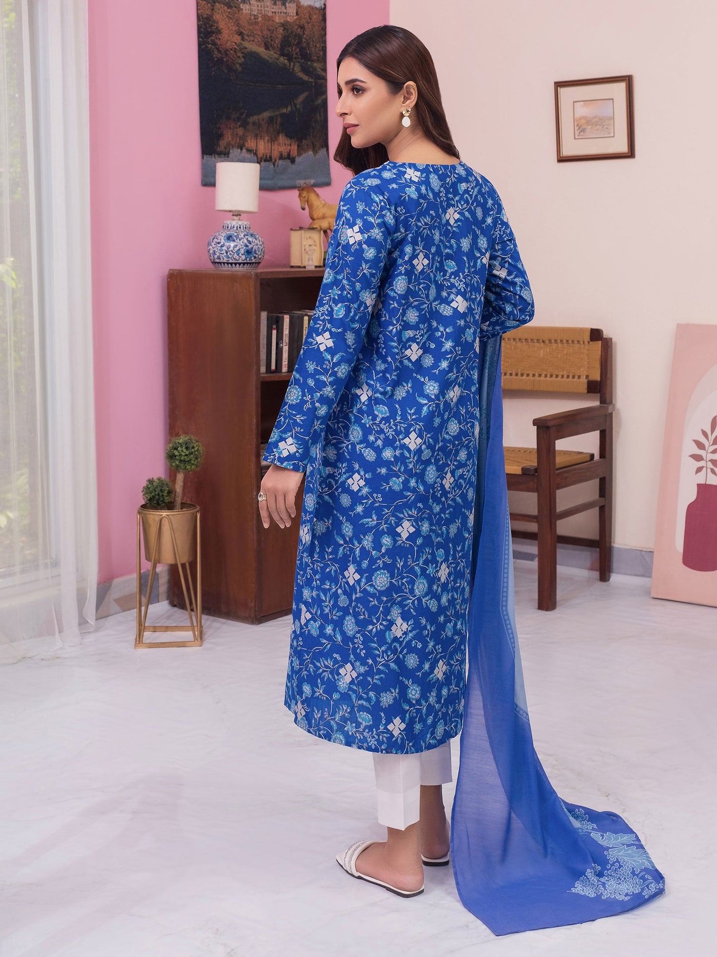 2 Piece Lawn Suit-Embroidered (Unstitched)