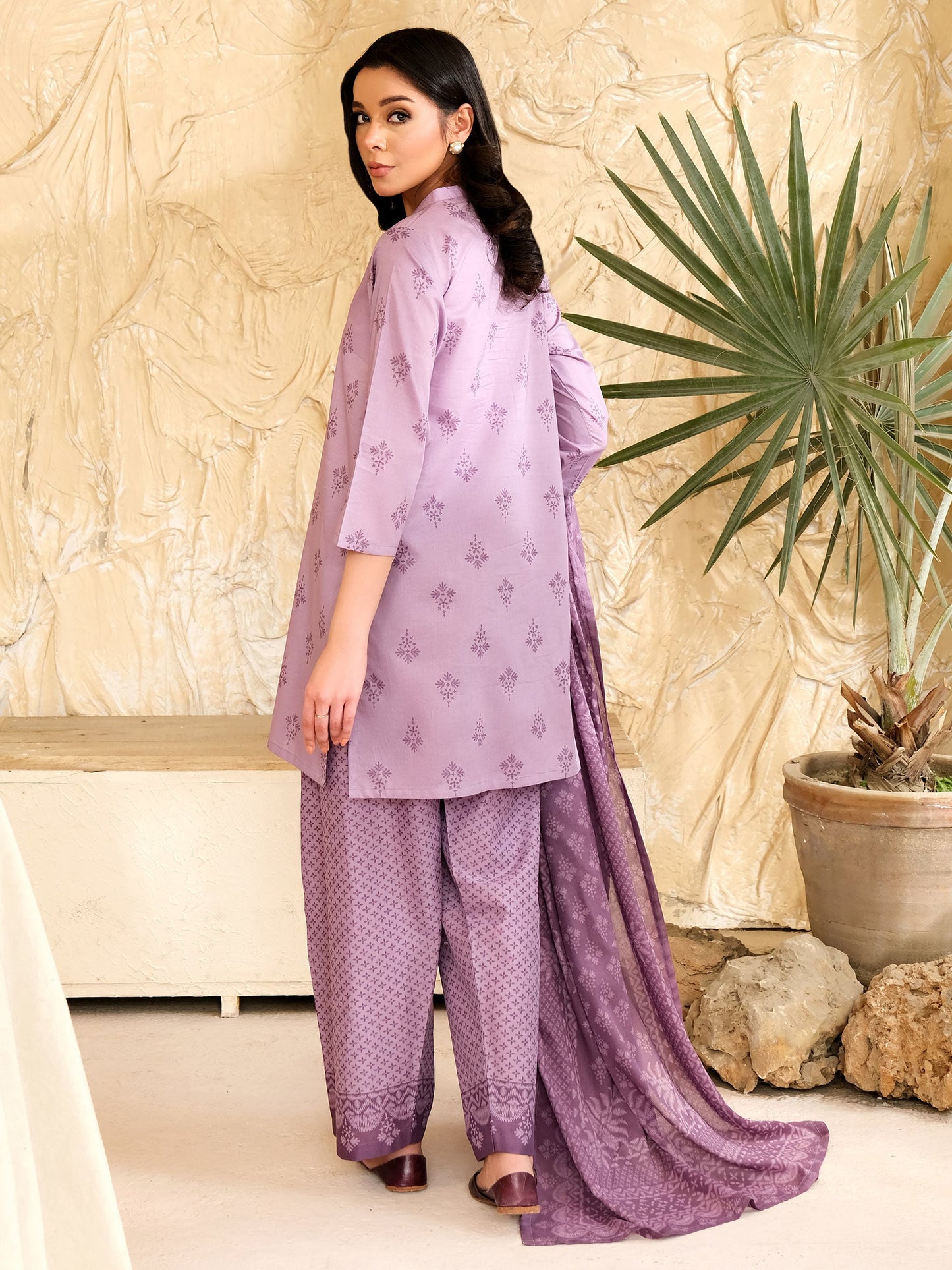 3 Piece Lawn Suit-Printed (Unstitched)