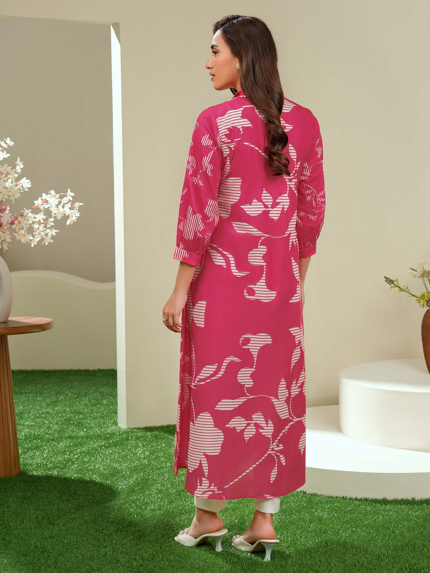 Lawn Shirt-Printed (Unstitched)
