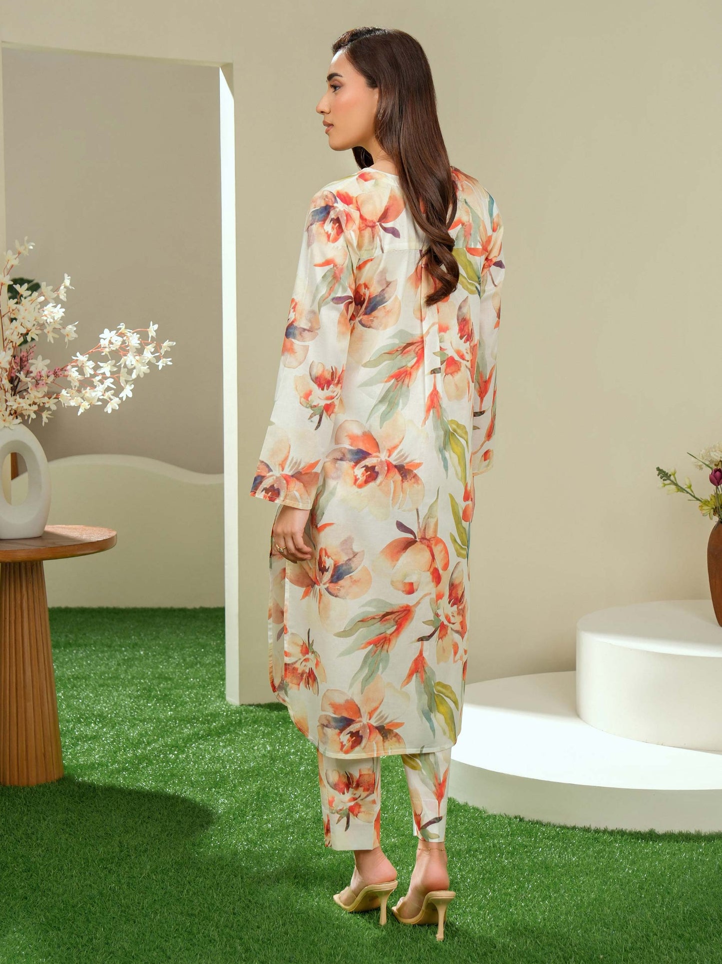 Lawn Shirt-Printed (Unstitched)