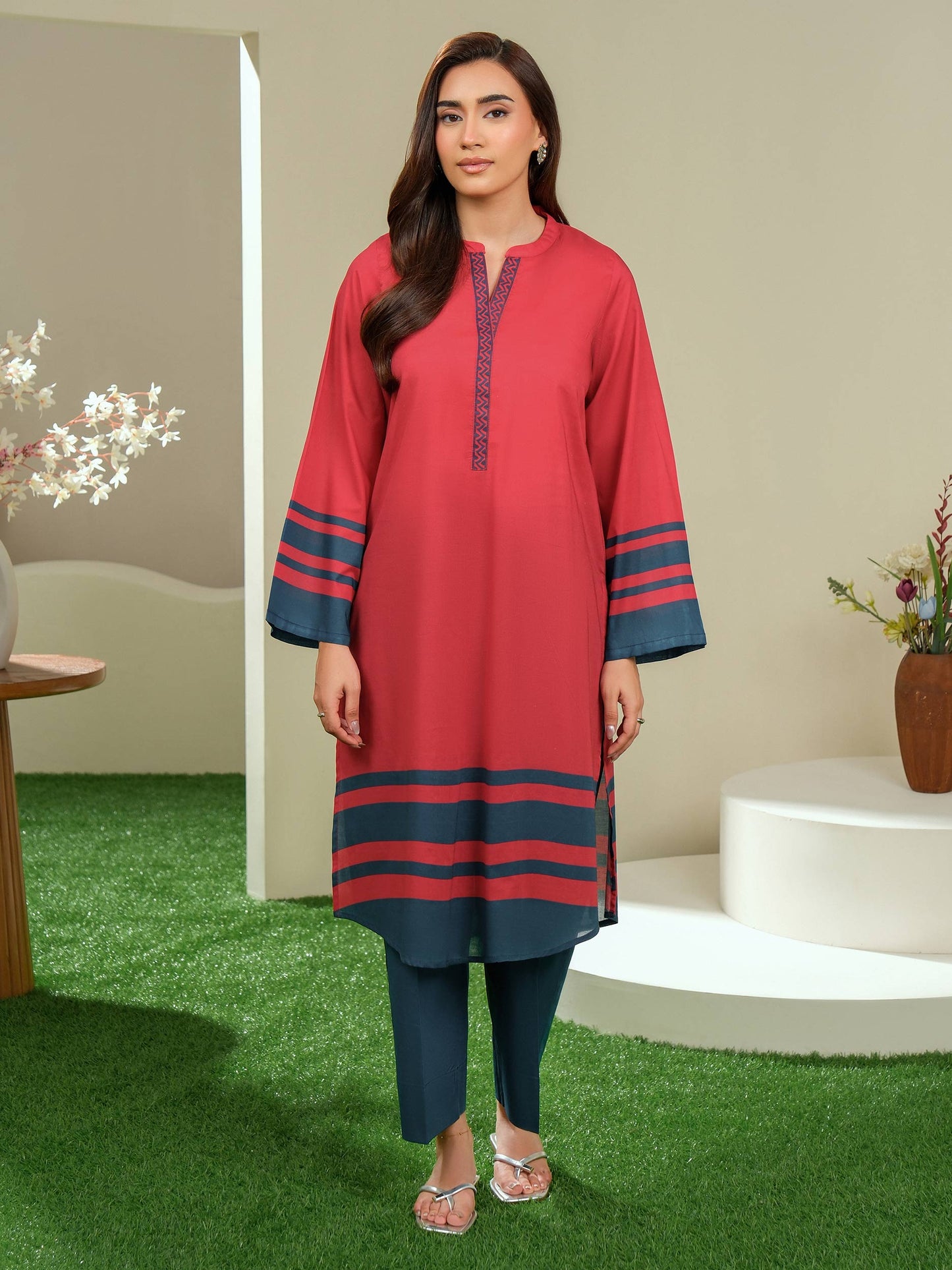 Lawn Shirt-Printed (Unstitched)