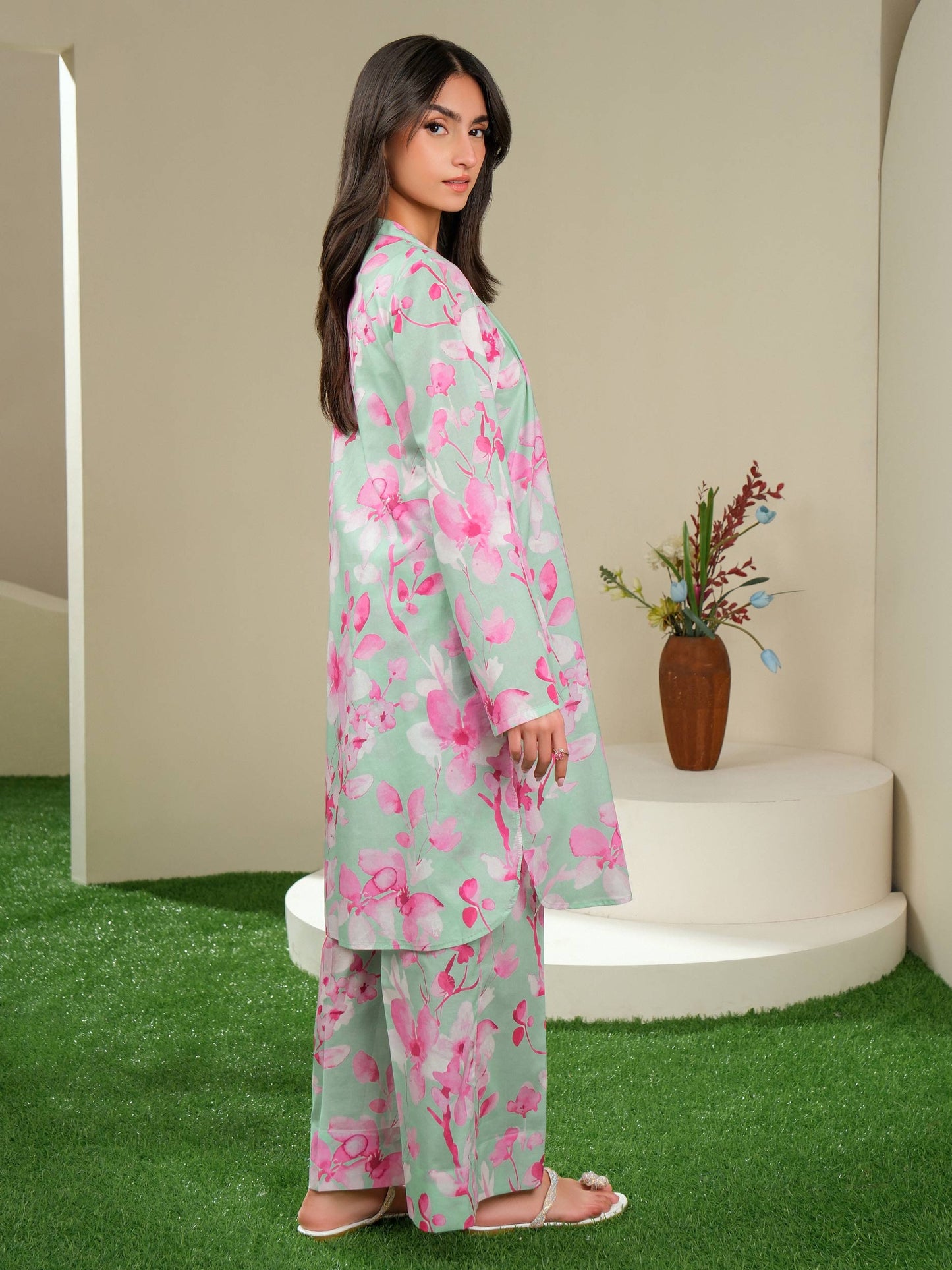 Lawn Shirt-Printed (Unstitched)