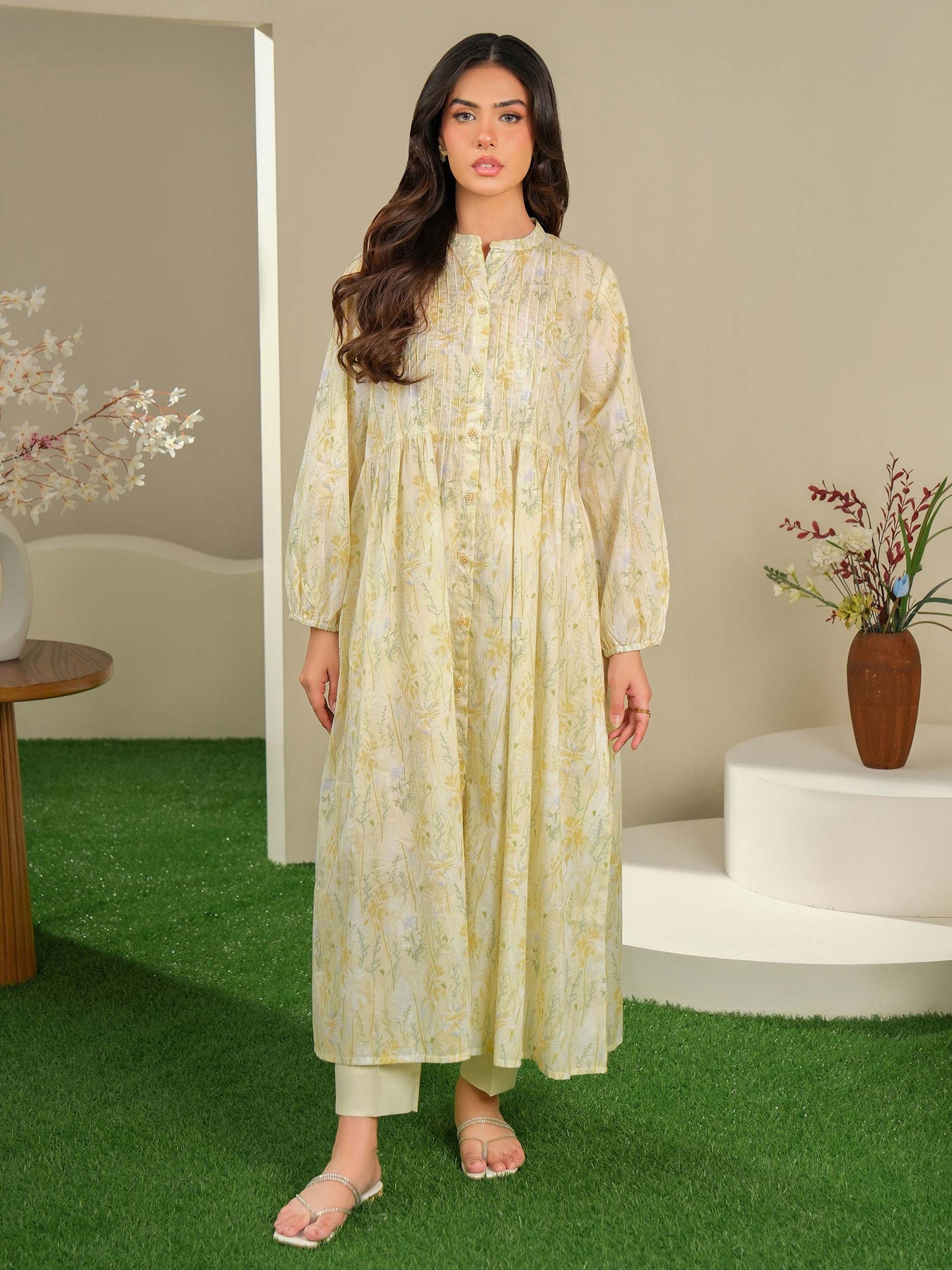 Lawn Shirt-Printed (Unstitched)