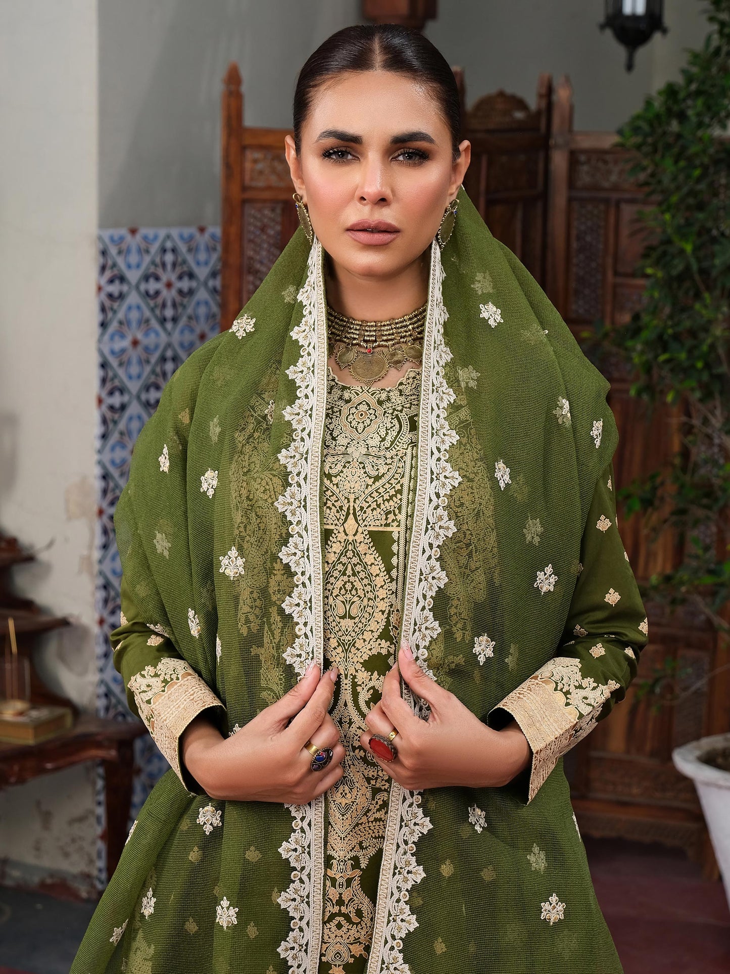3 Piece Lawn Suit-Embroidered (Unstitched)