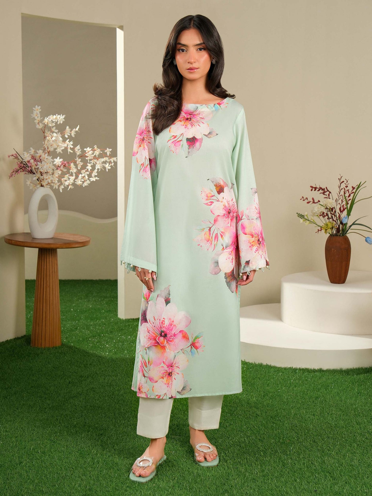 Lawn Shirt-Printed (Unstitched)