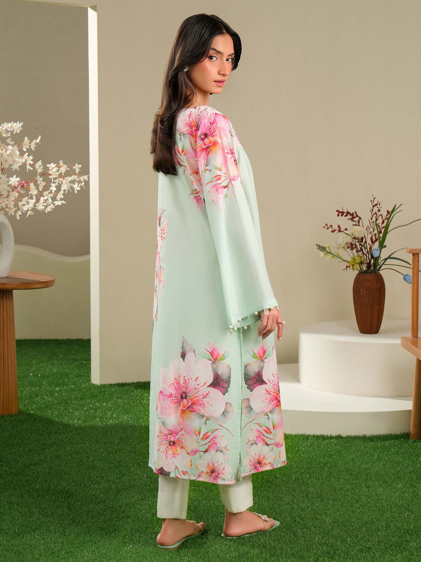 Lawn Shirt-Printed (Unstitched)
