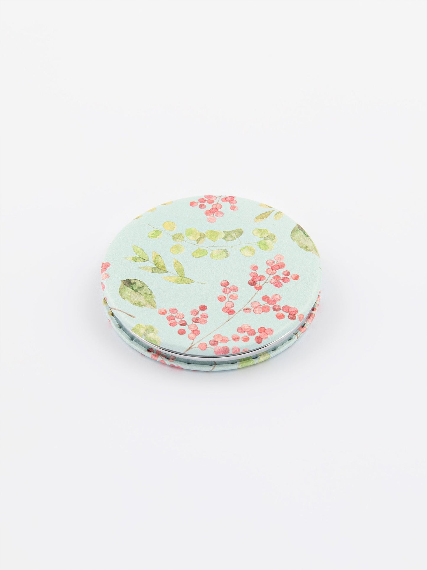Floral Compact Mirror