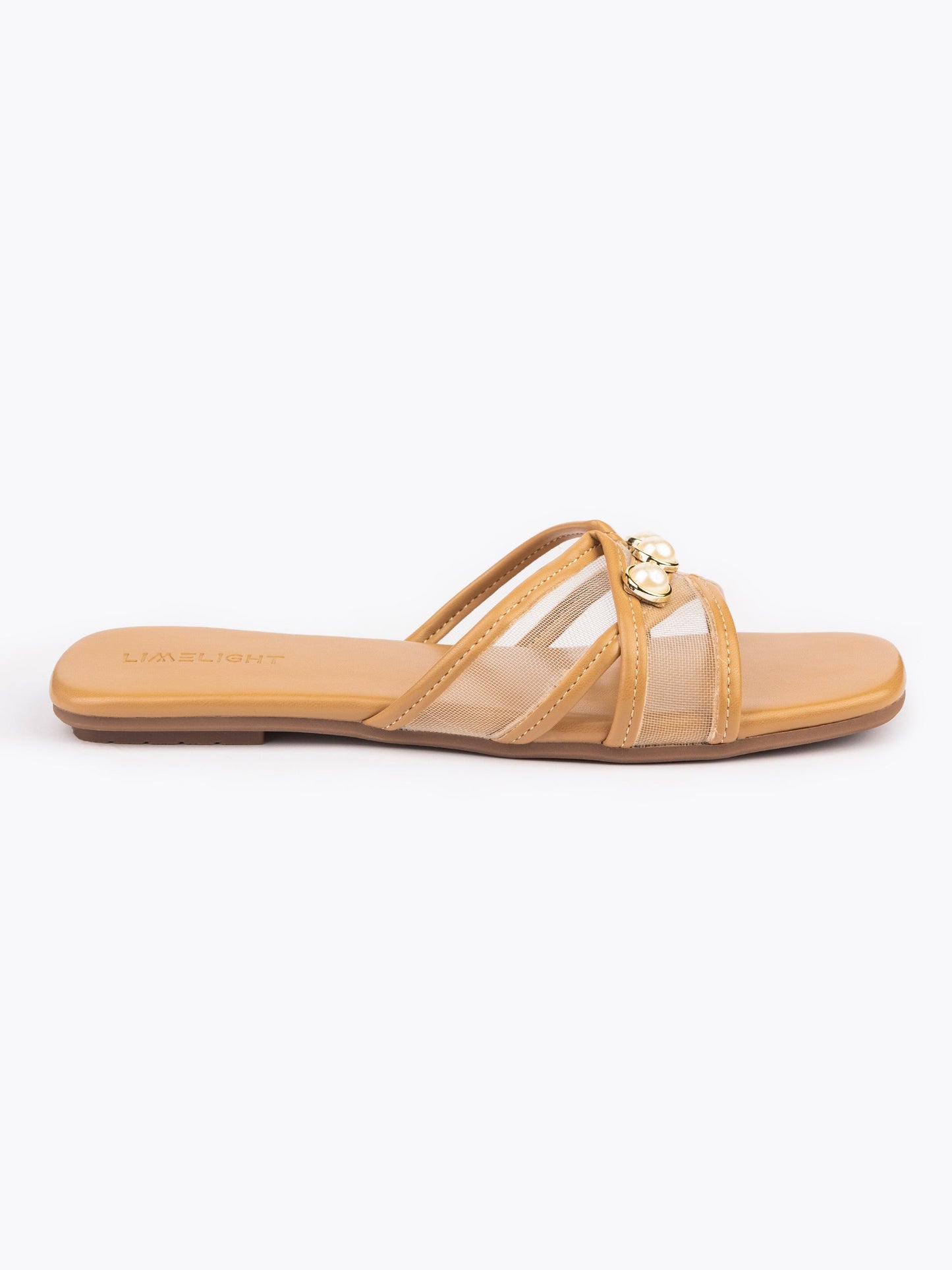 Pearl Embellished Flats