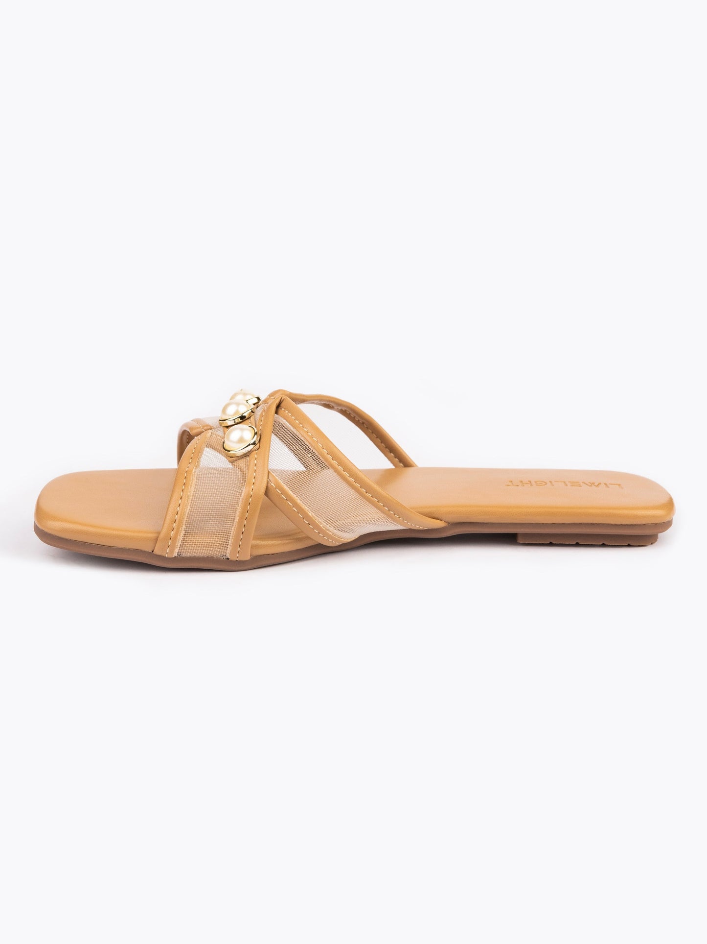 Pearl Embellished Flats