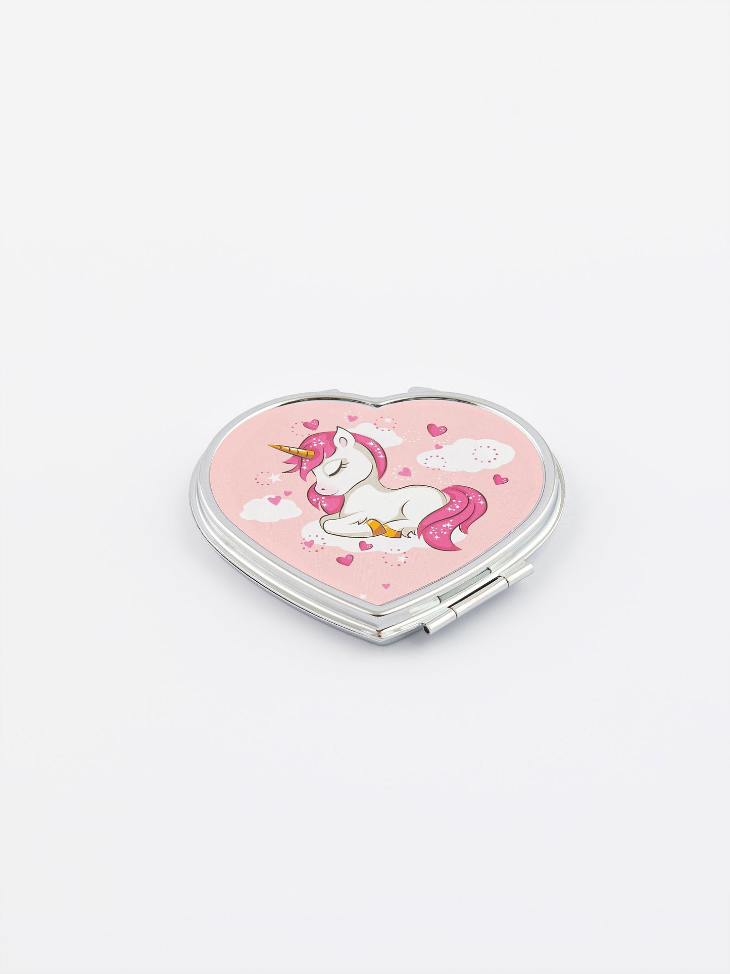 Heart Shape Compact Mirror
