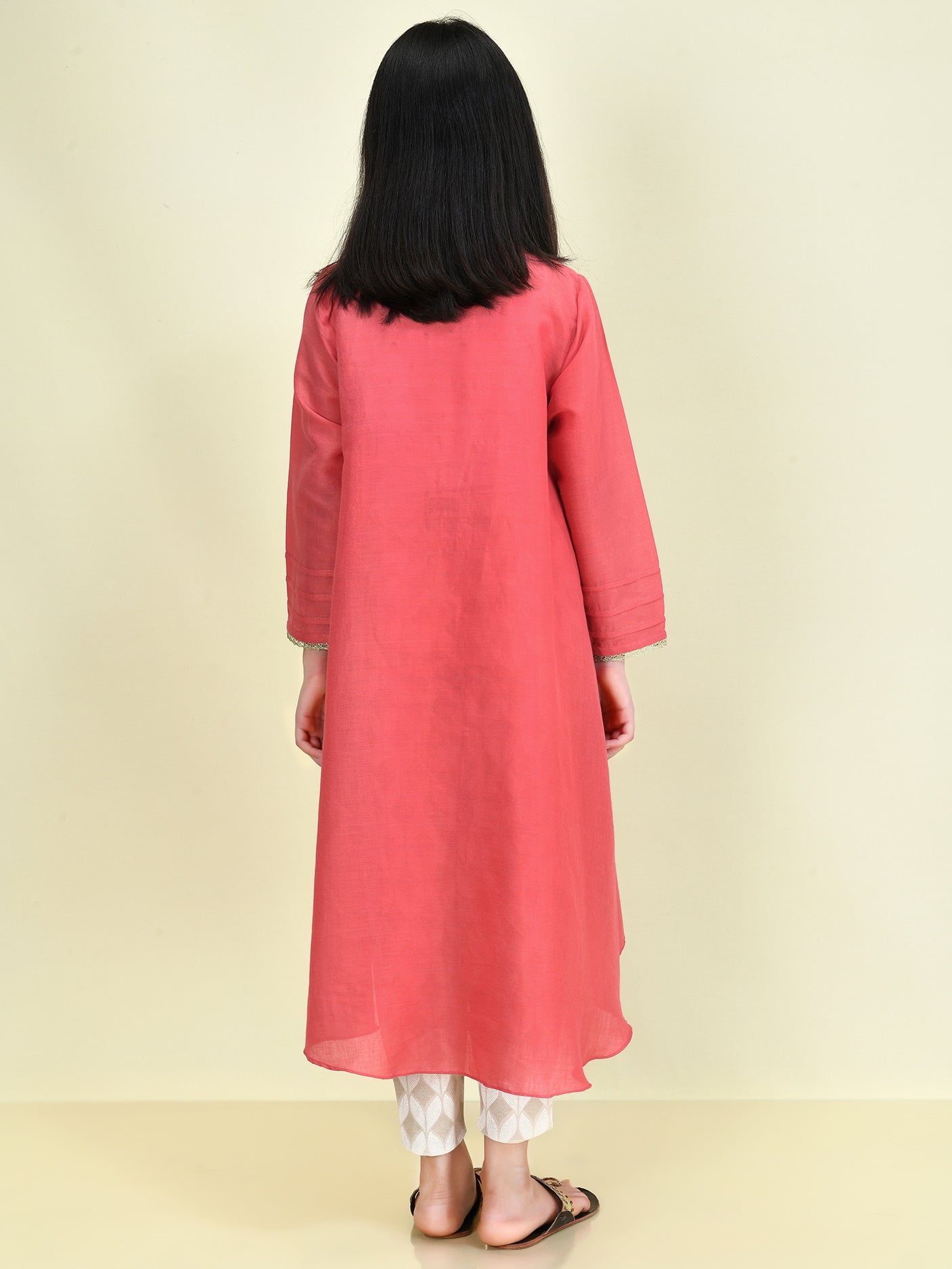 Embroidered Lawn Masoori Shirt