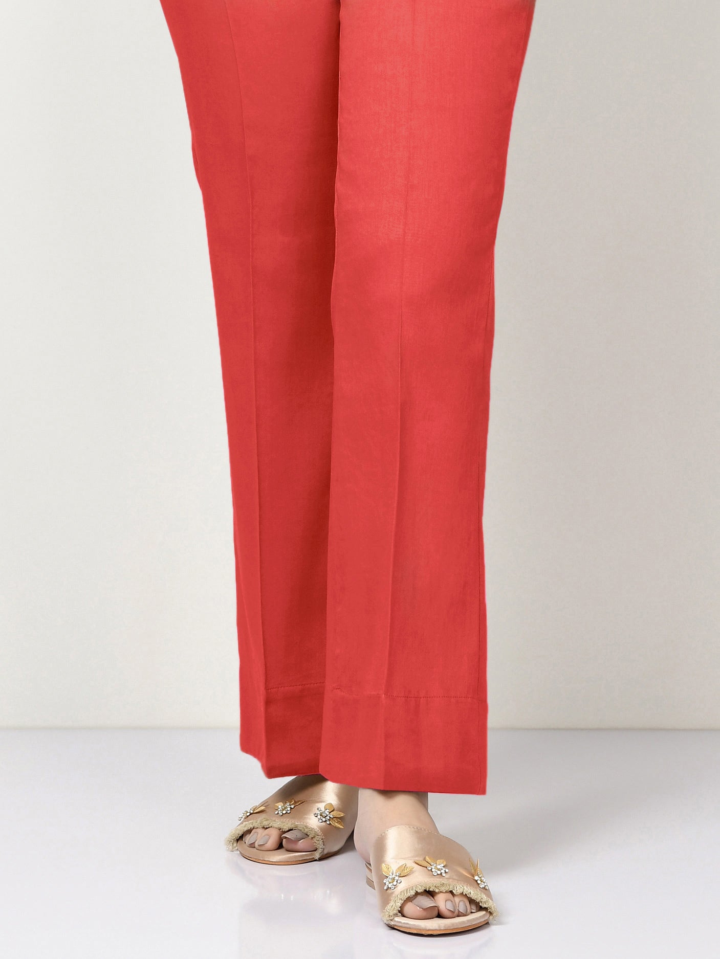Cambric Trouser-Dyed (Unstitched)