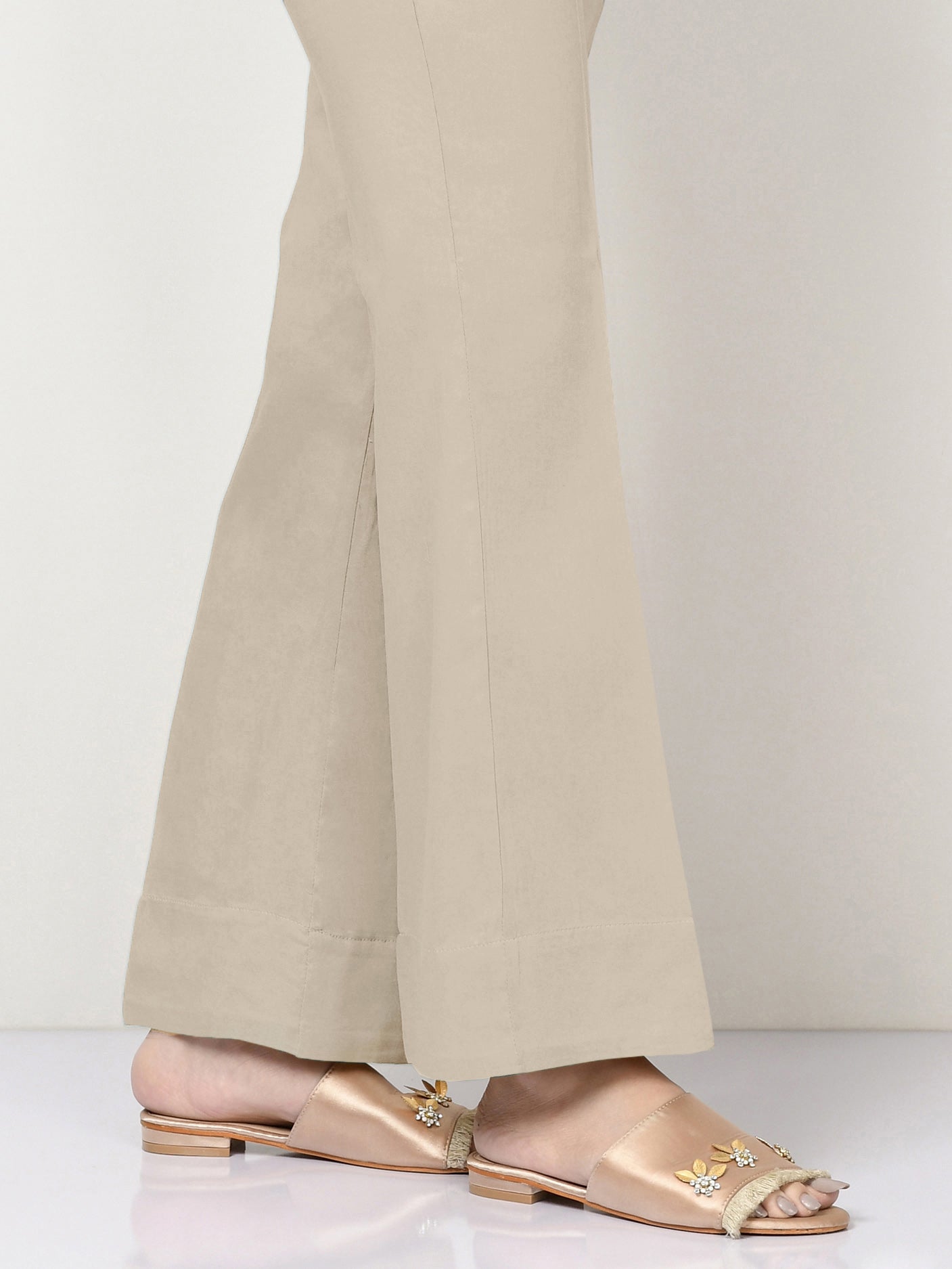 Cambric Trouser-Dyed (Unstitched)