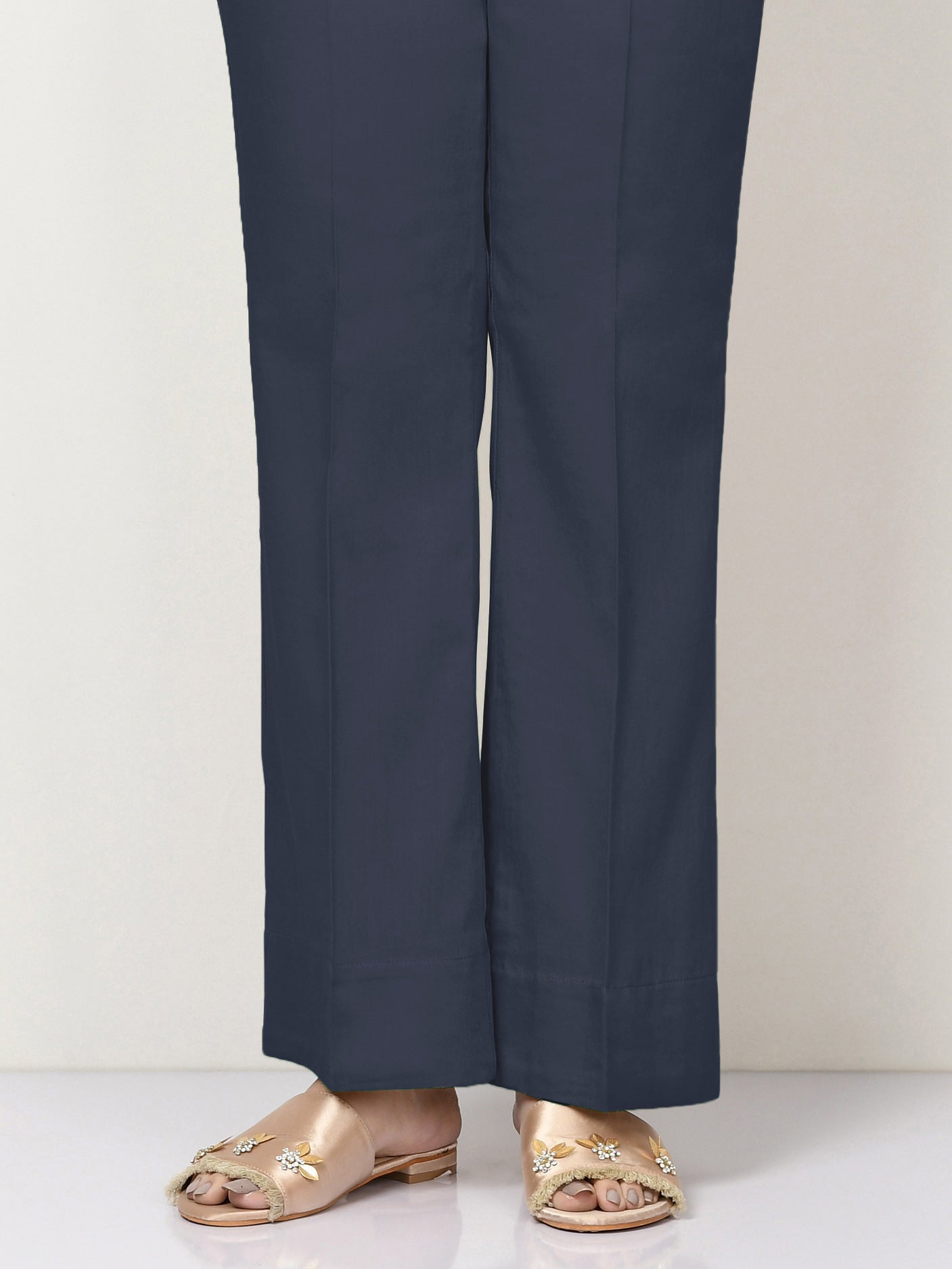 Cambric Trouser-Dyed (Unstitched)
