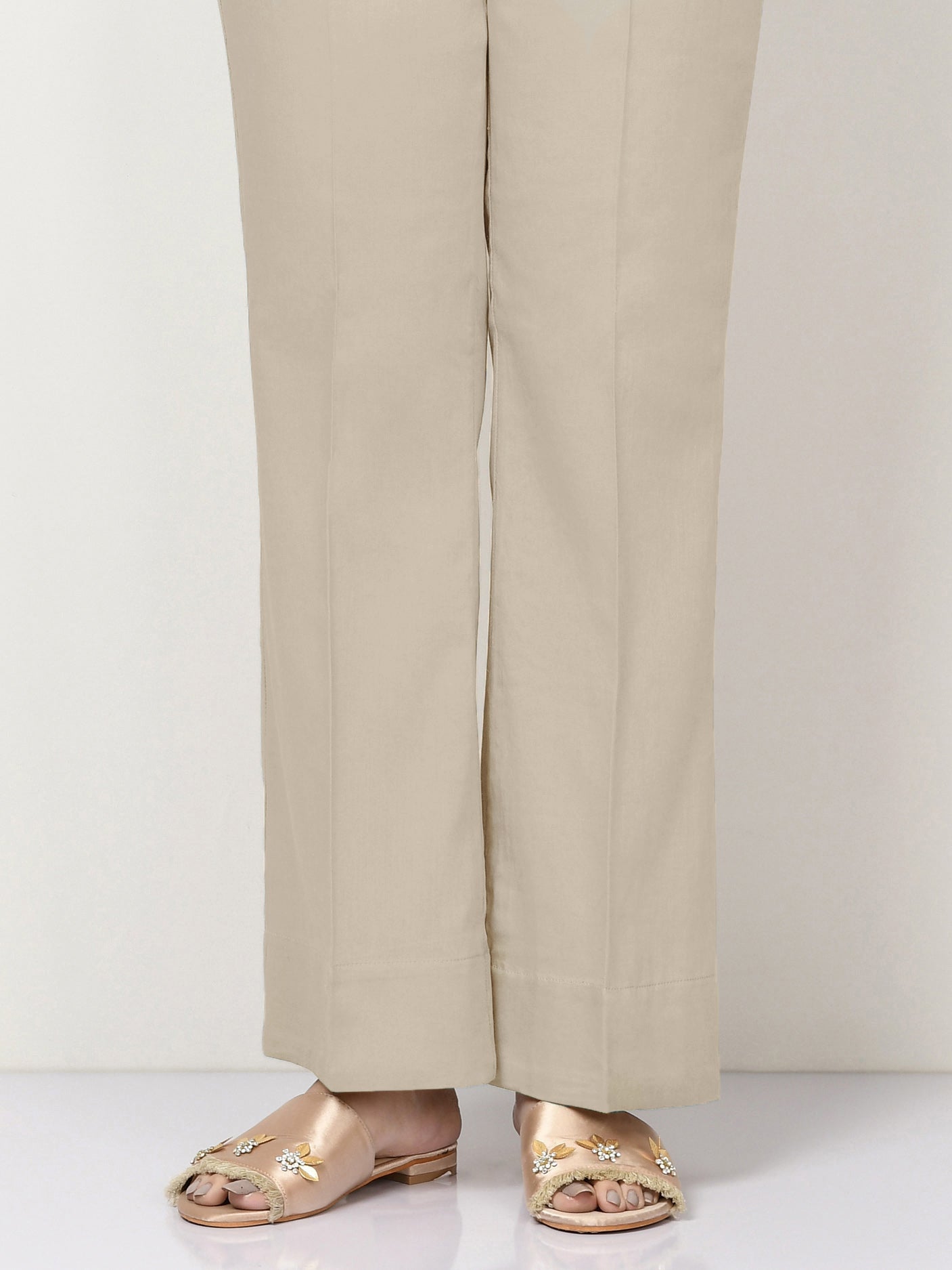 Cambric Trouser-Dyed (Unstitched)