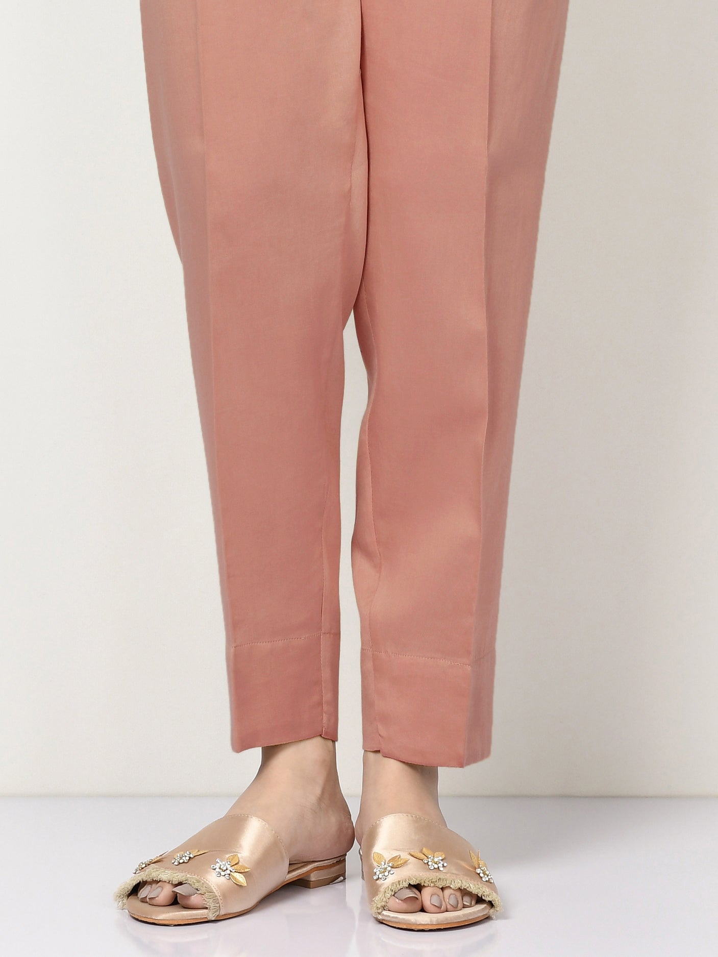 Dyed Khaddar Trouser (Pret)