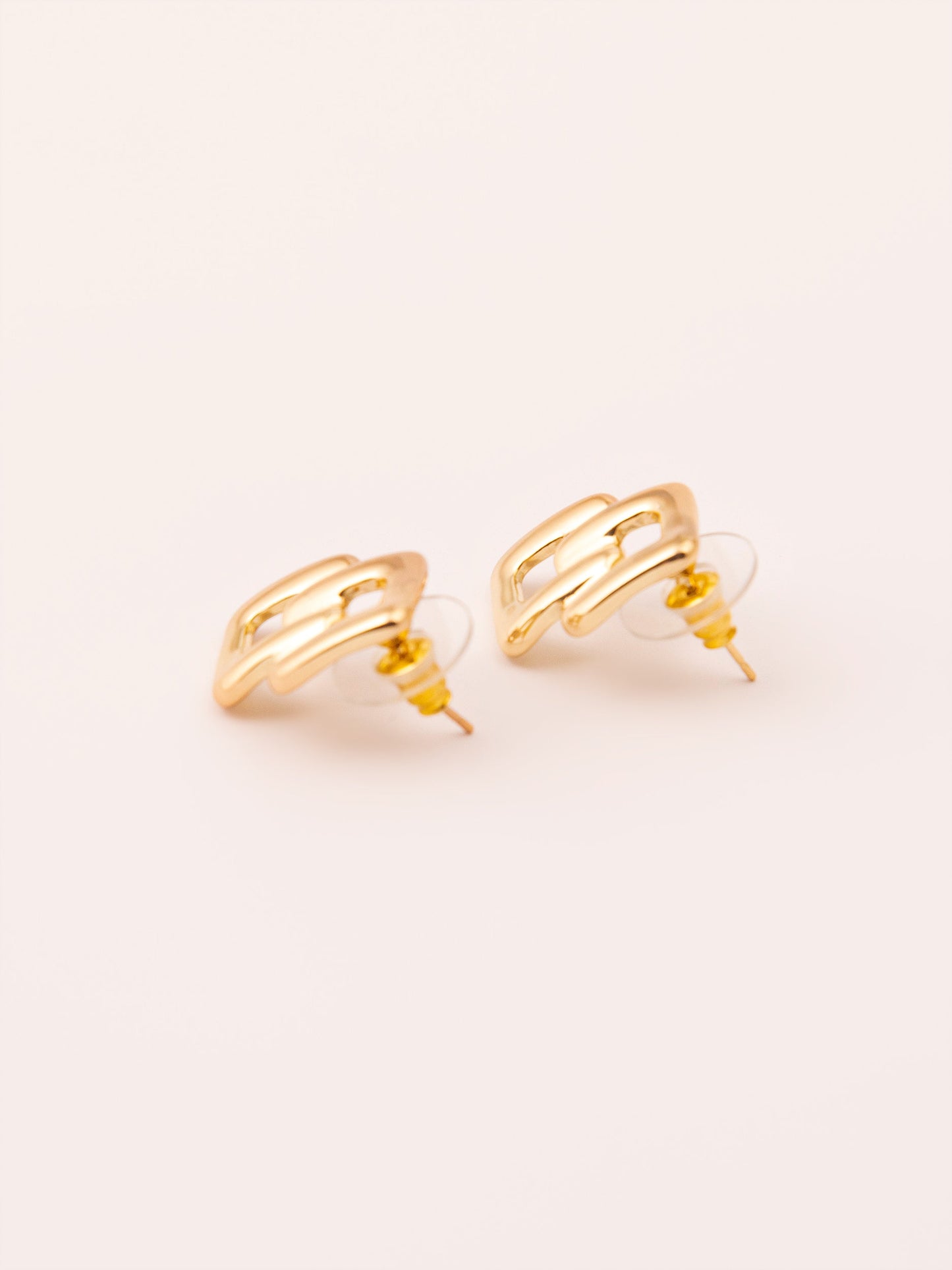 Geometric Stud Earrings
