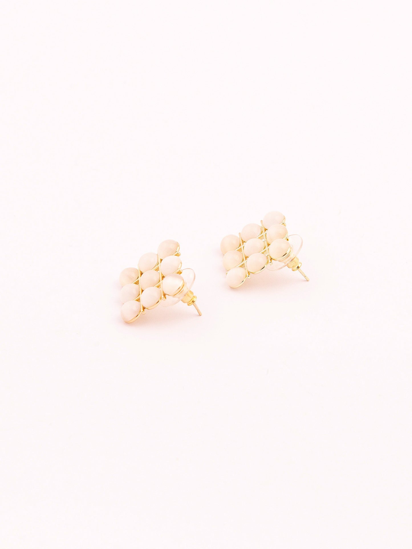 Crystal Geometric Earrings