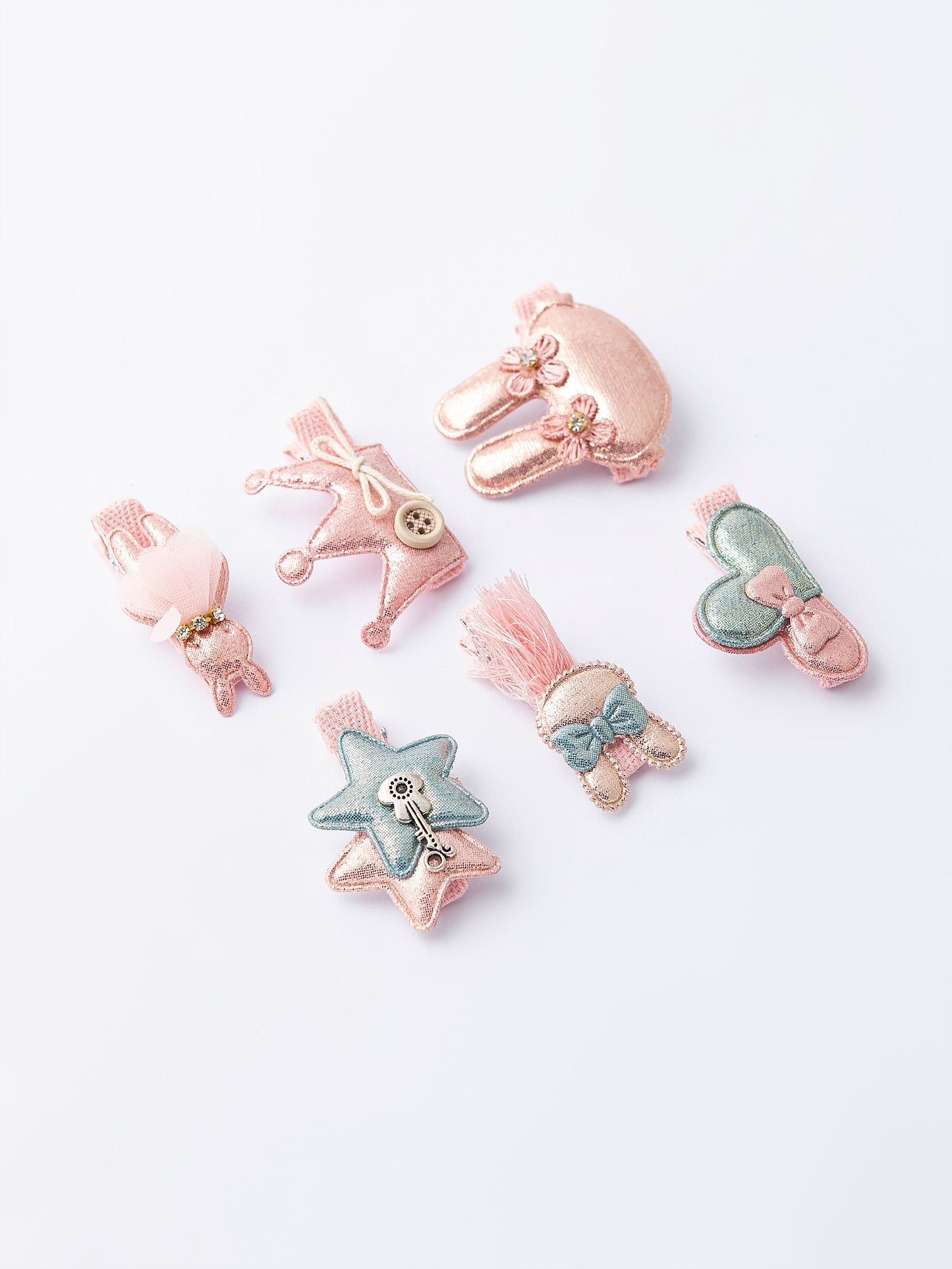 Embellished Snap Clip Set