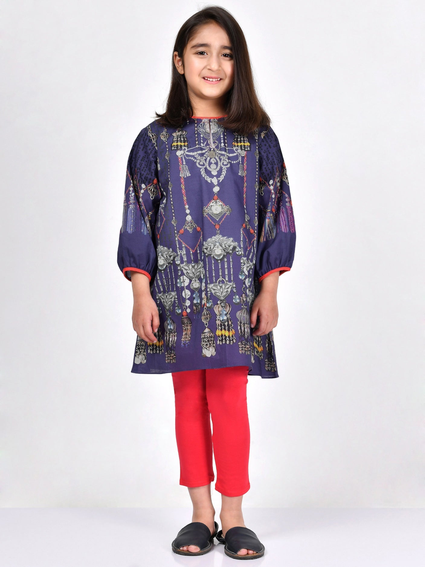 Printed Cambric Shirt