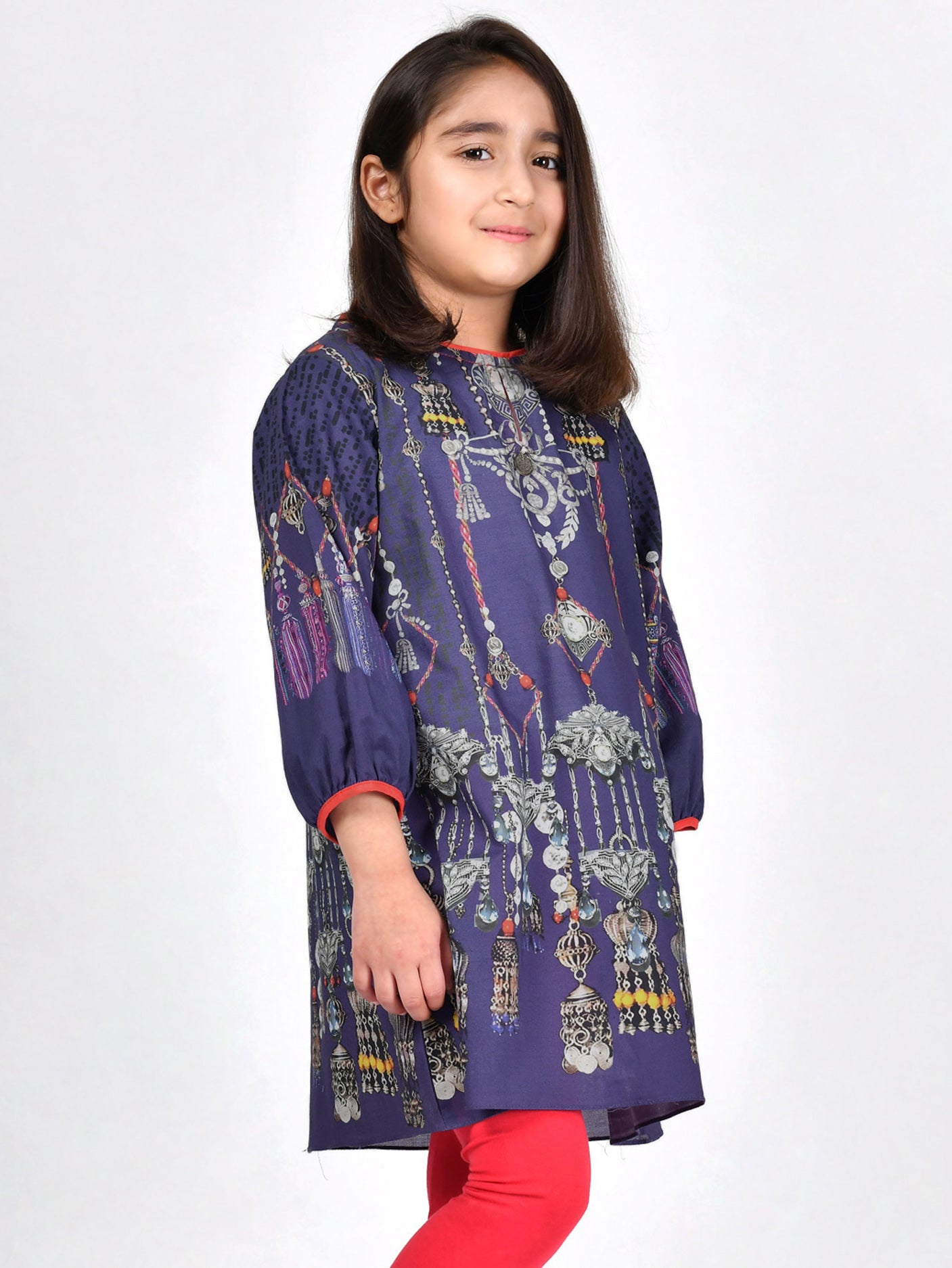 Printed Cambric Shirt