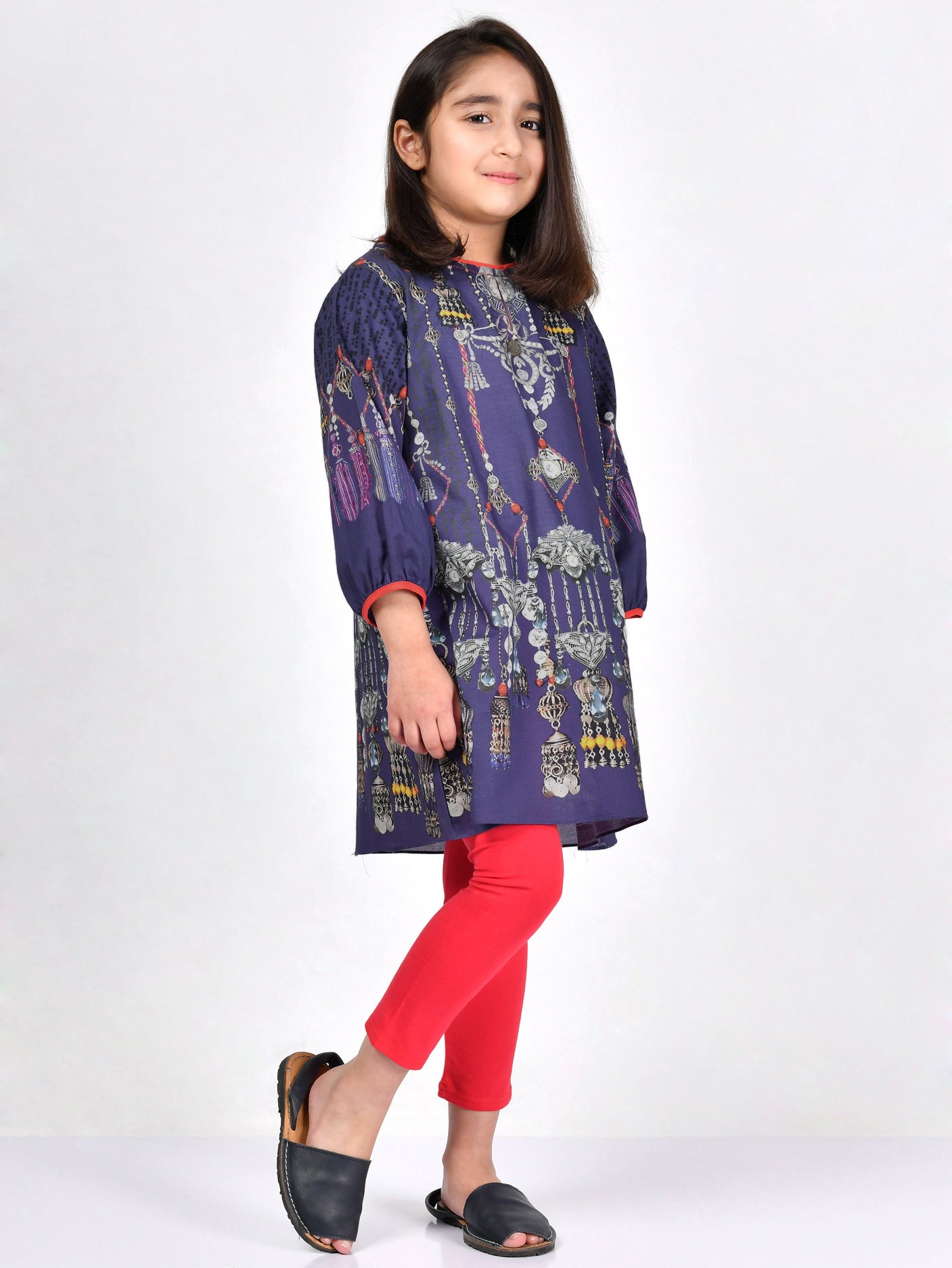 Printed Cambric Shirt