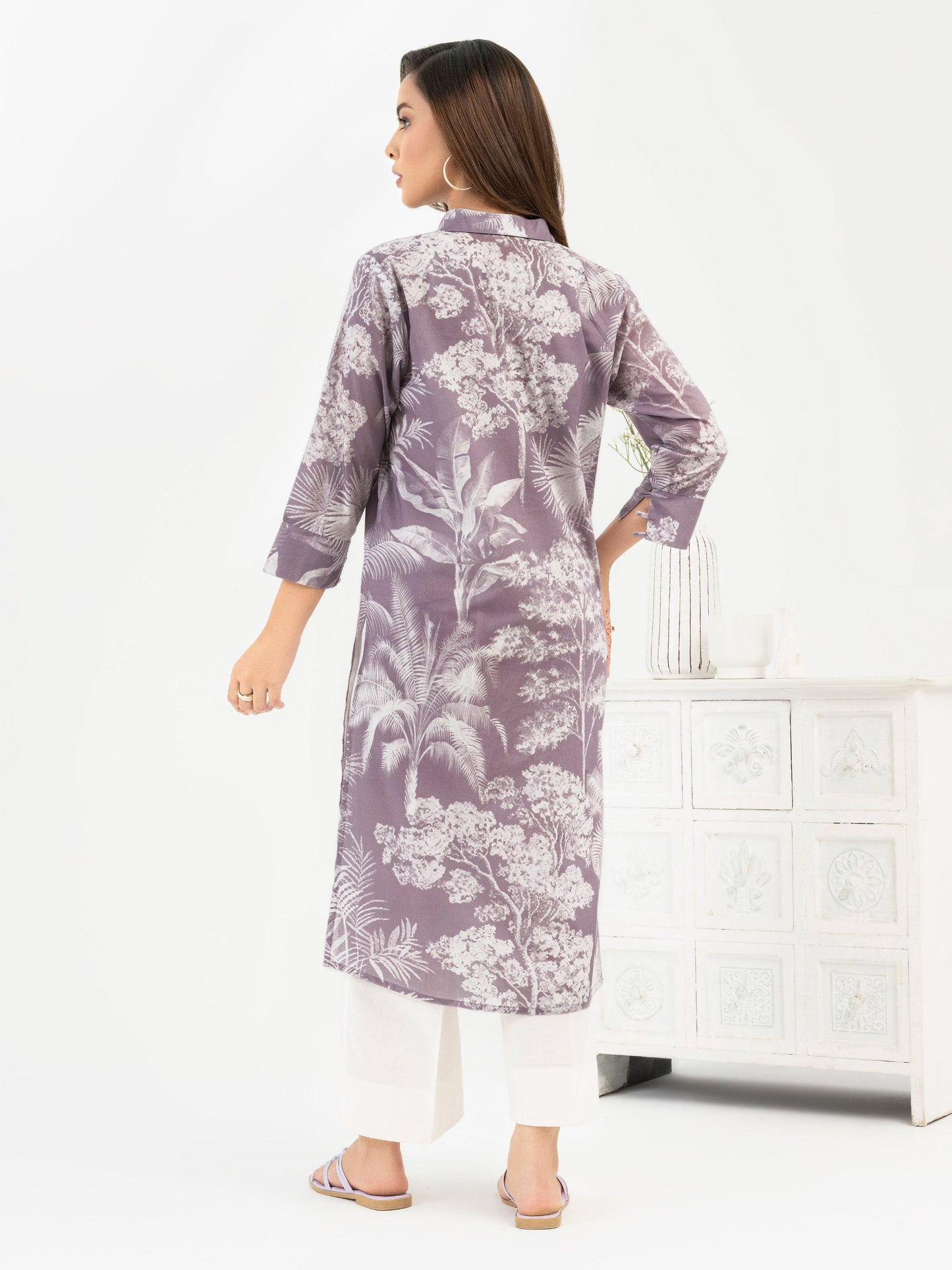 Lawn Shirt-Printed (Unstitched)