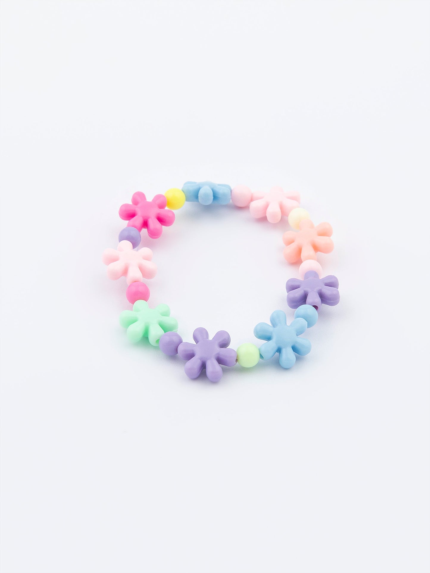 Floral Beaded Bracelet