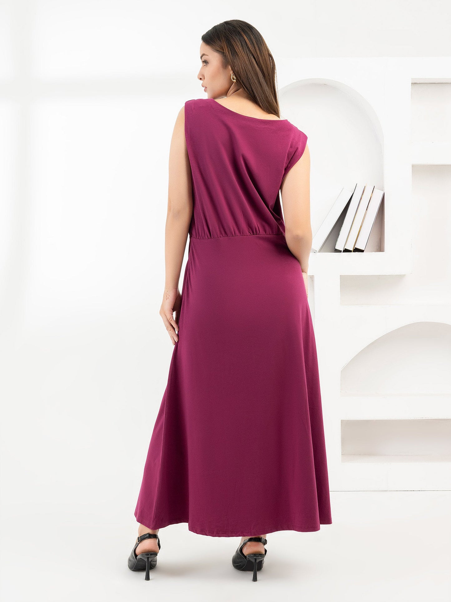 Dyed Jersey Dress