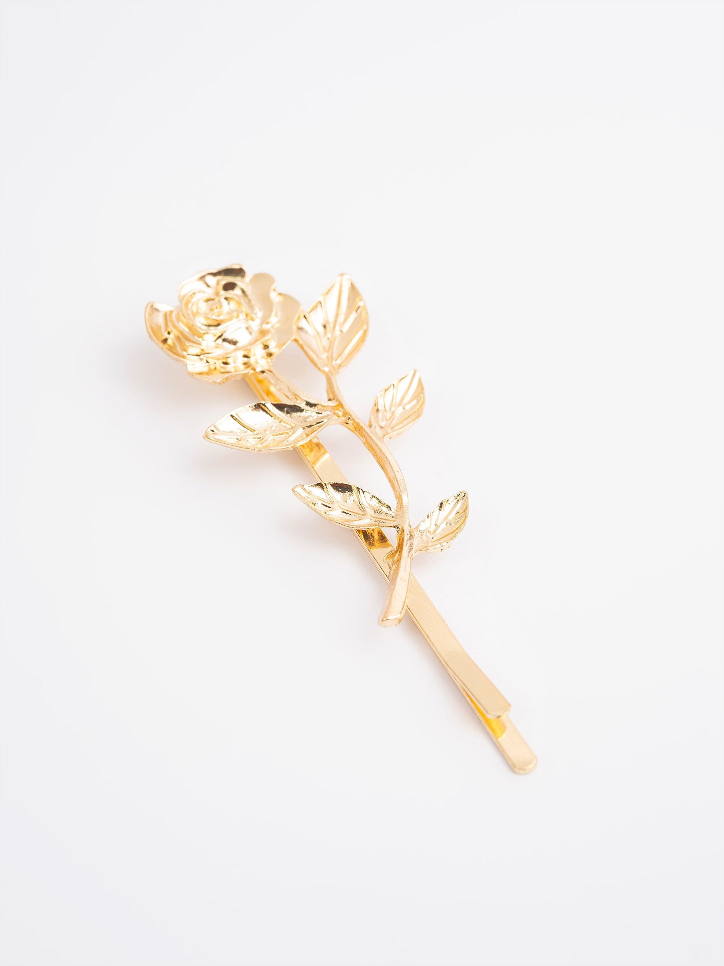 Textured Leaf Hair Clips
