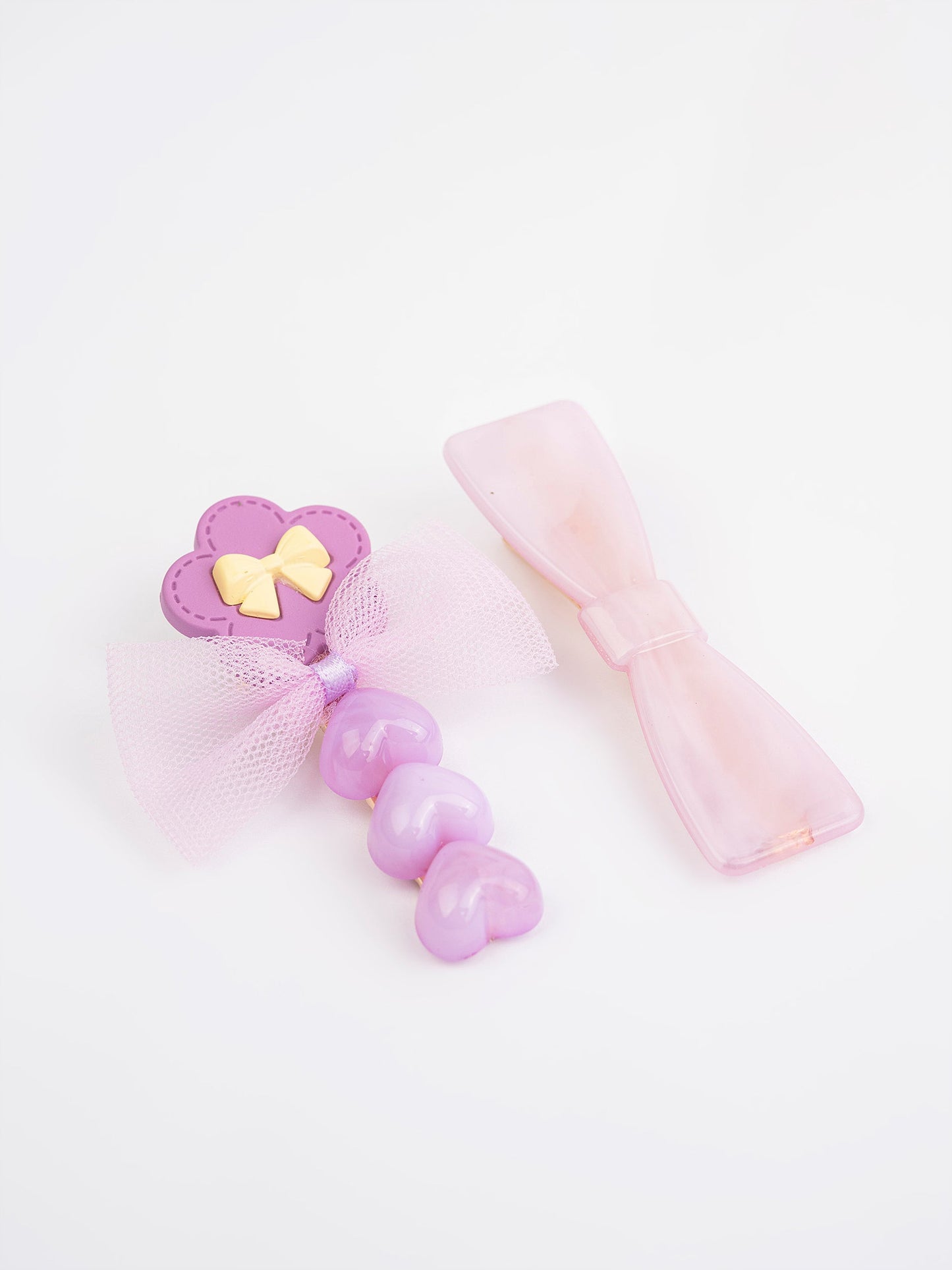Bow Hair Clip Set
