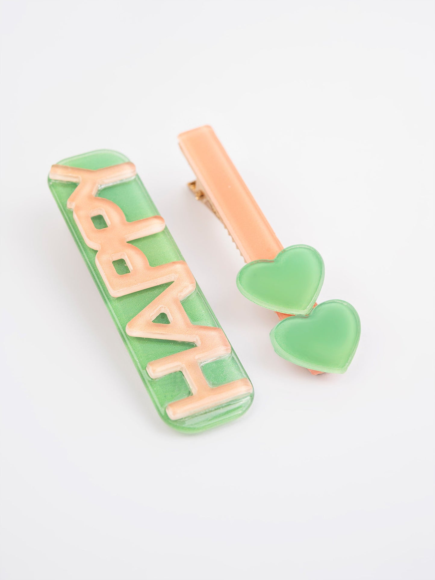 Heart Hair Clips