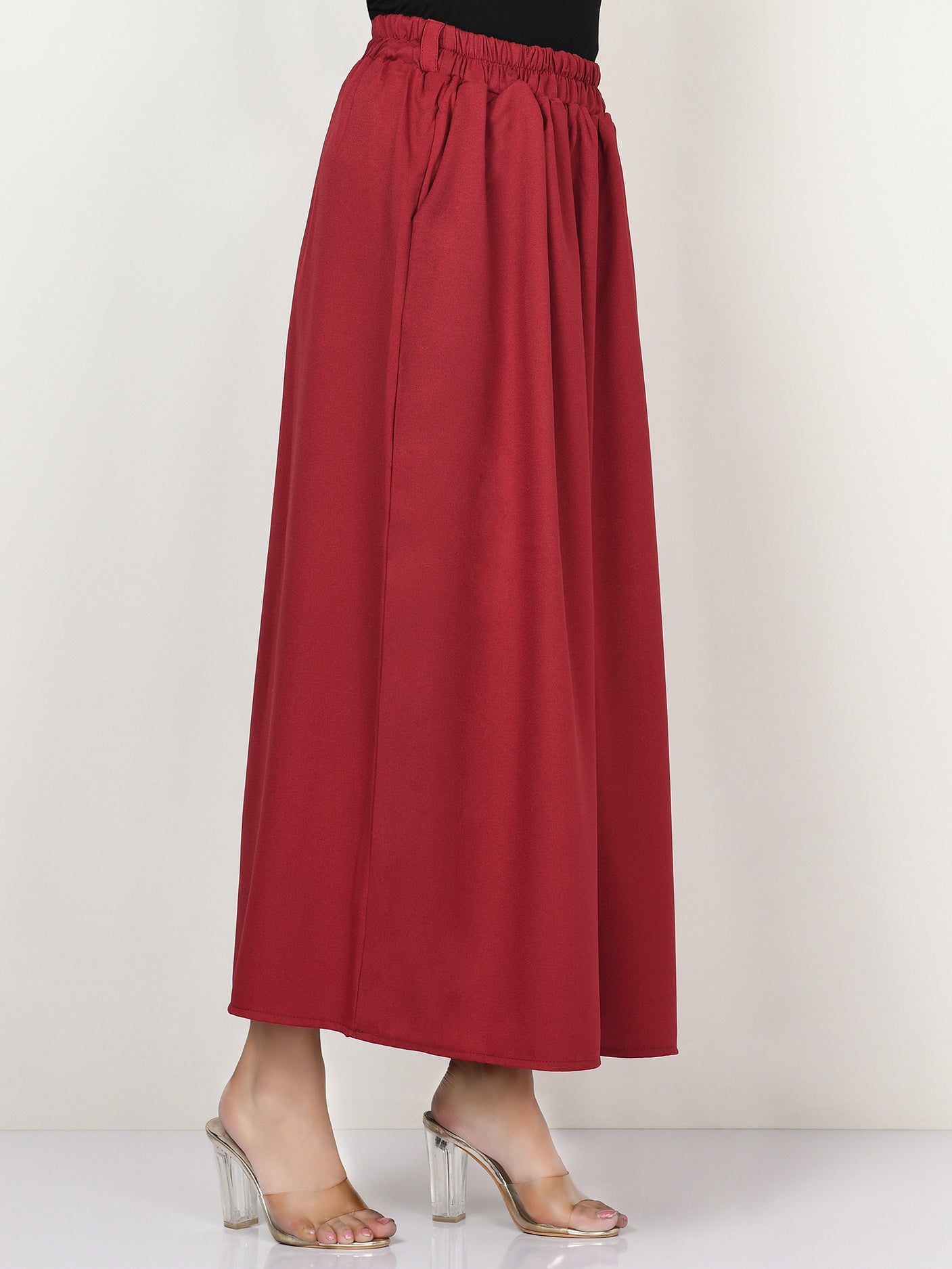 Grip Skirt - Dark Maroon