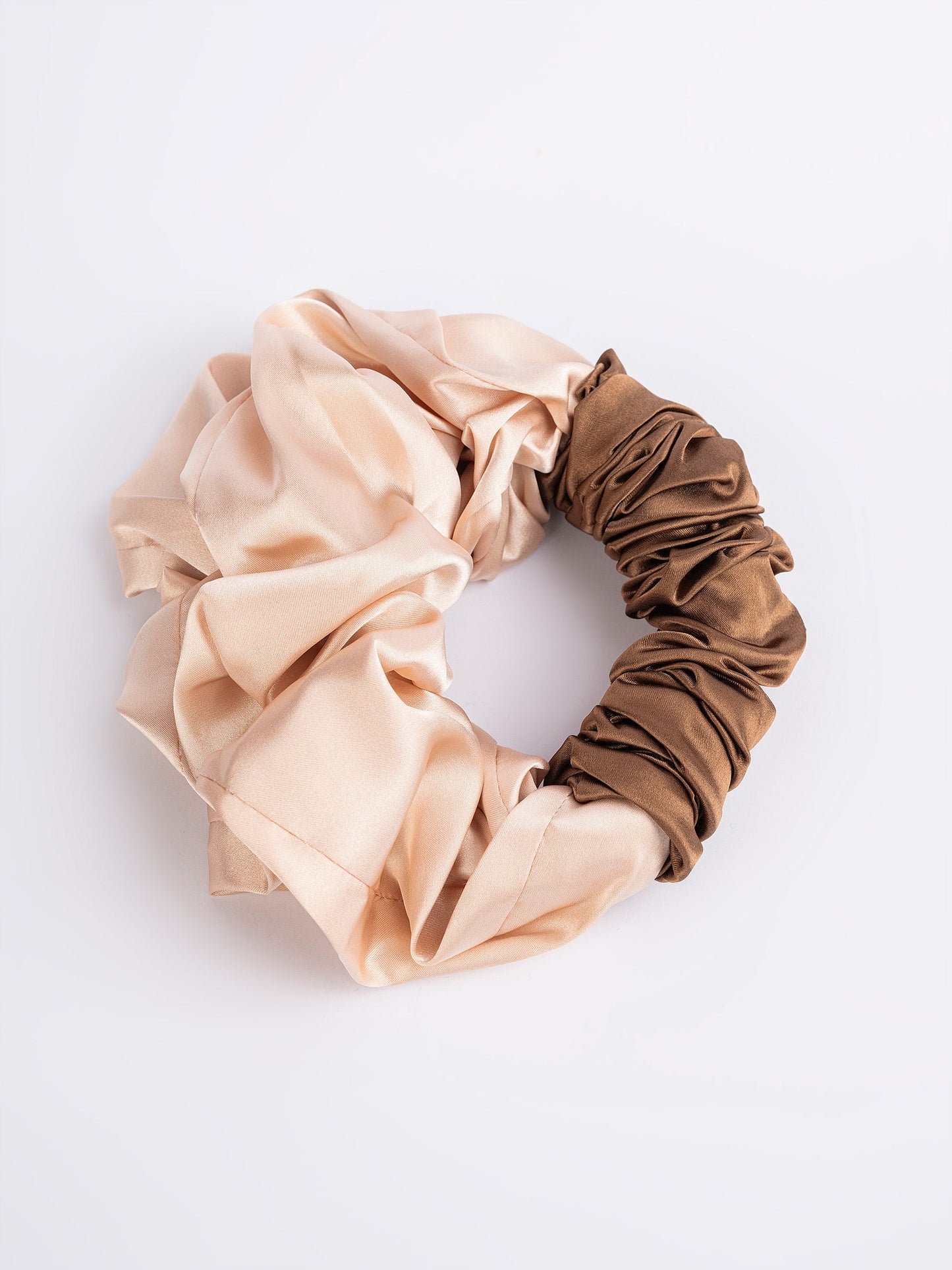 Two Toned Hair Scrunchie