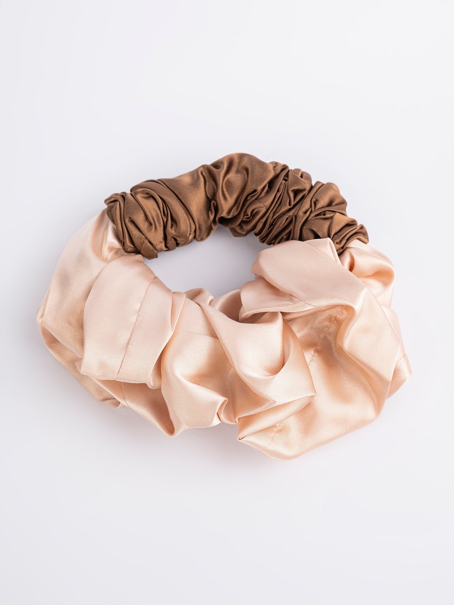 Two Toned Hair Scrunchie
