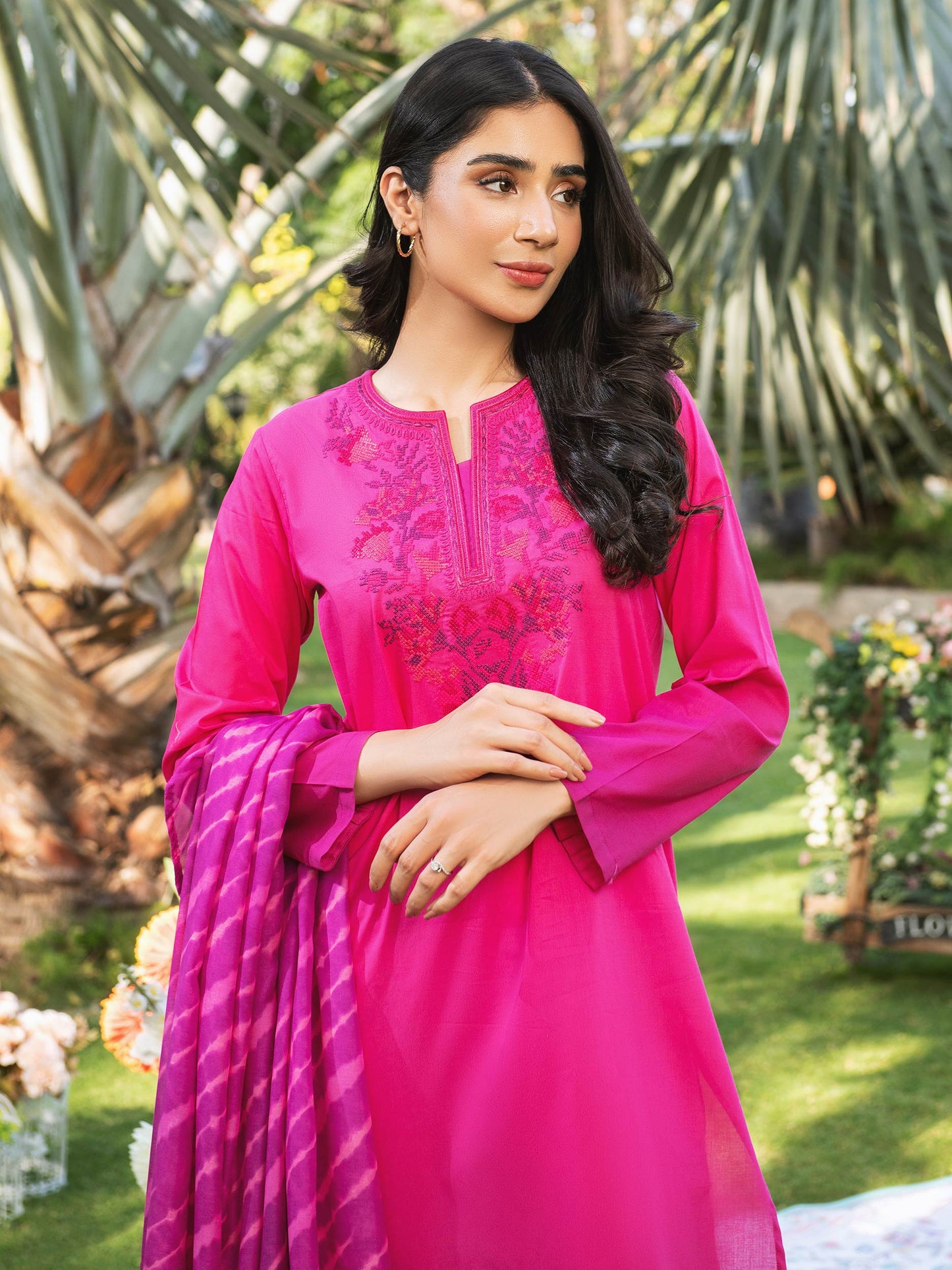 3 Piece Lawn Suit-Embroidered (Unstitched)