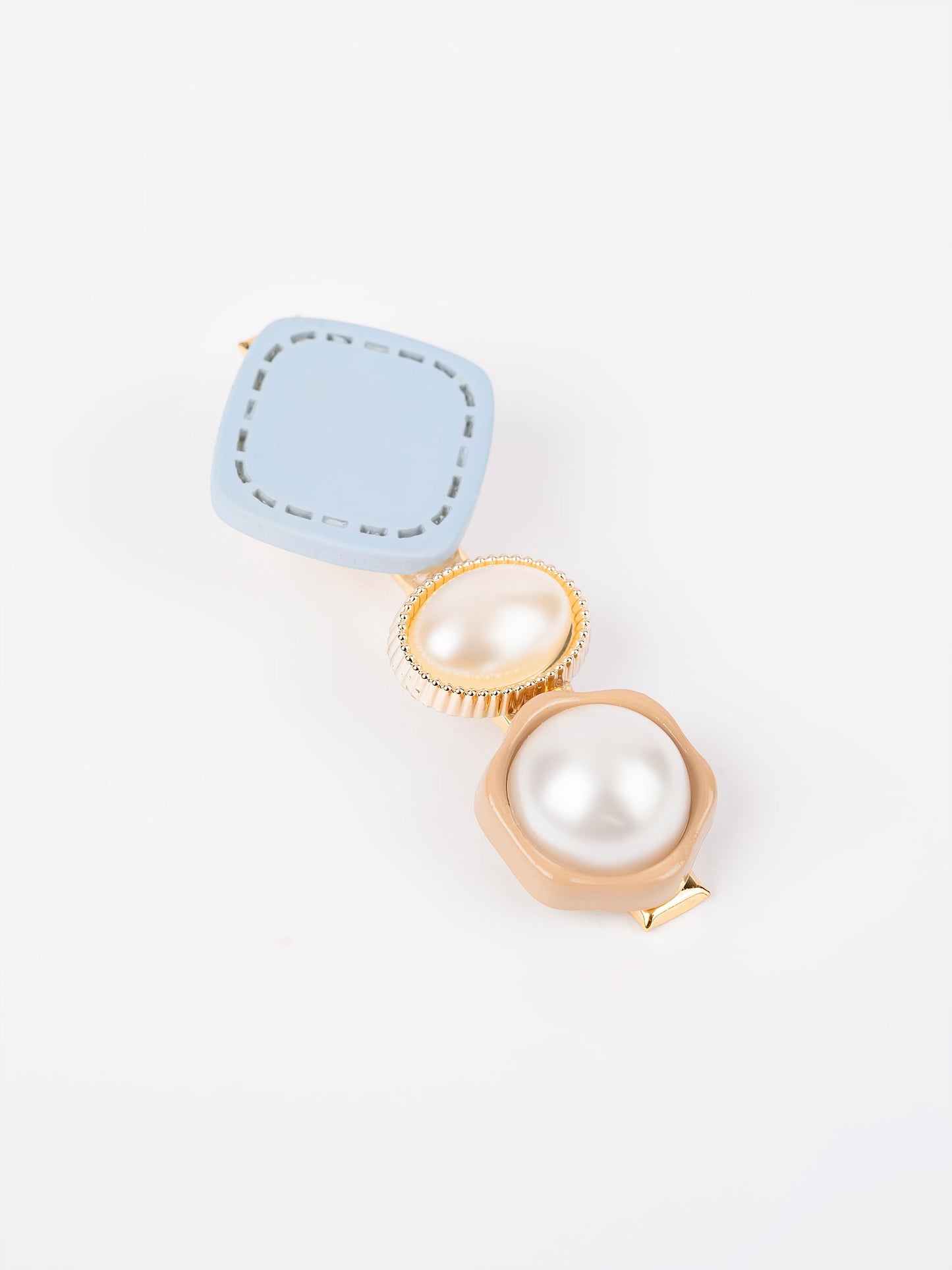 Pearl Embellished Hair Clips
