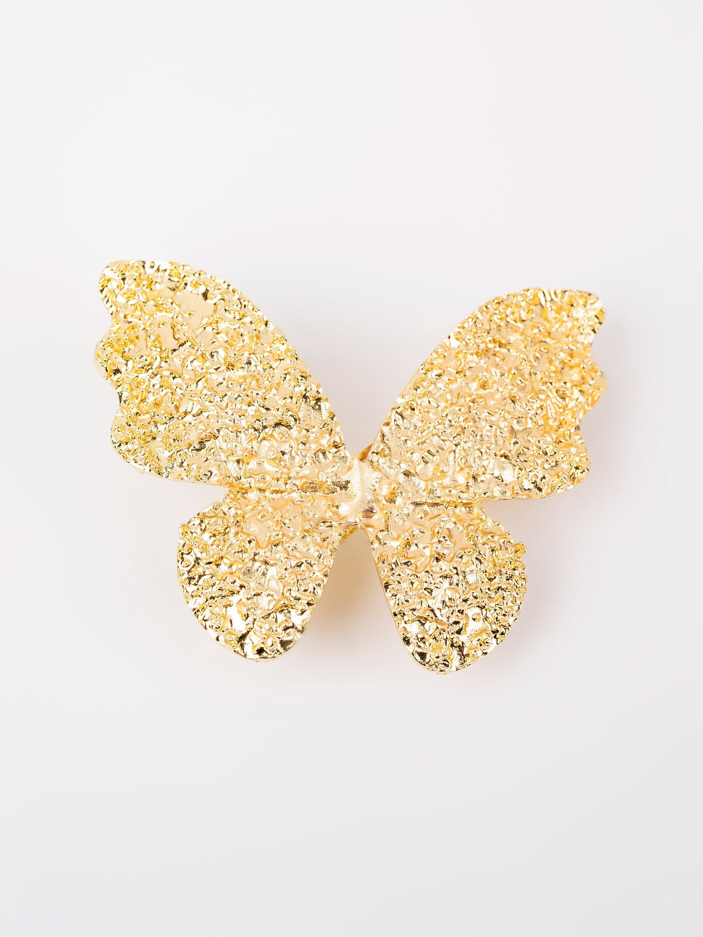 Textured Butterfly Hair Clip