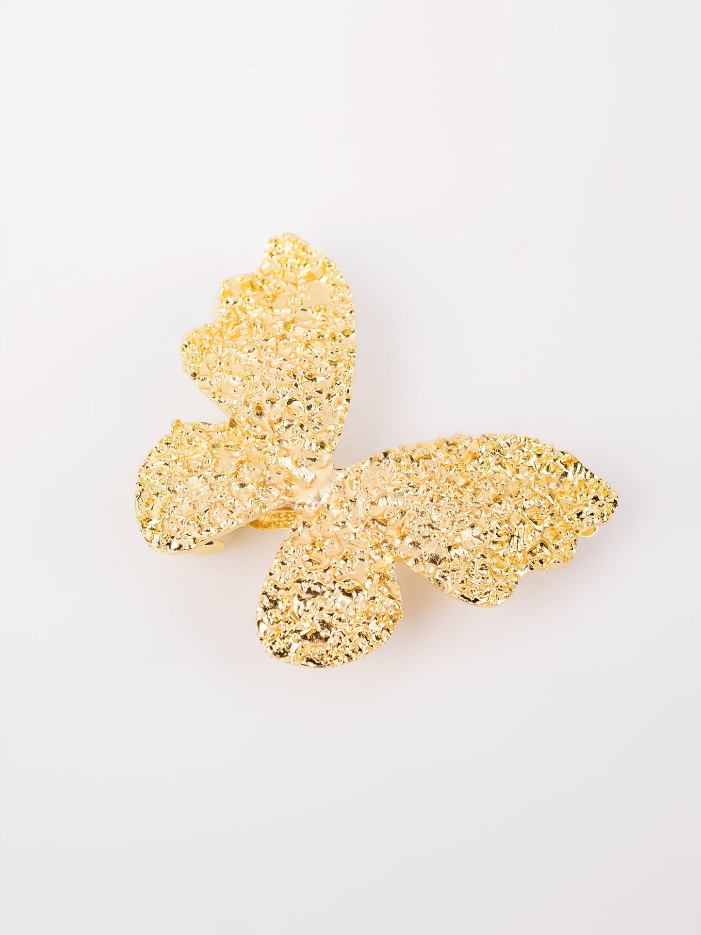 Textured Butterfly Hair Clip