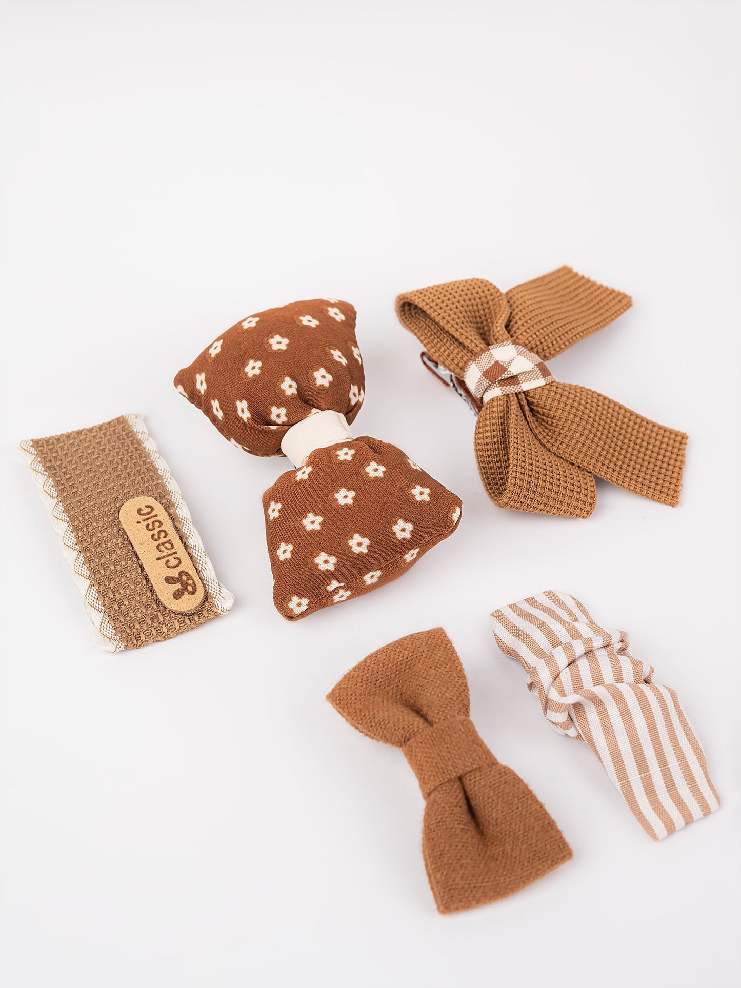 Classic Bow Hair Clip Set