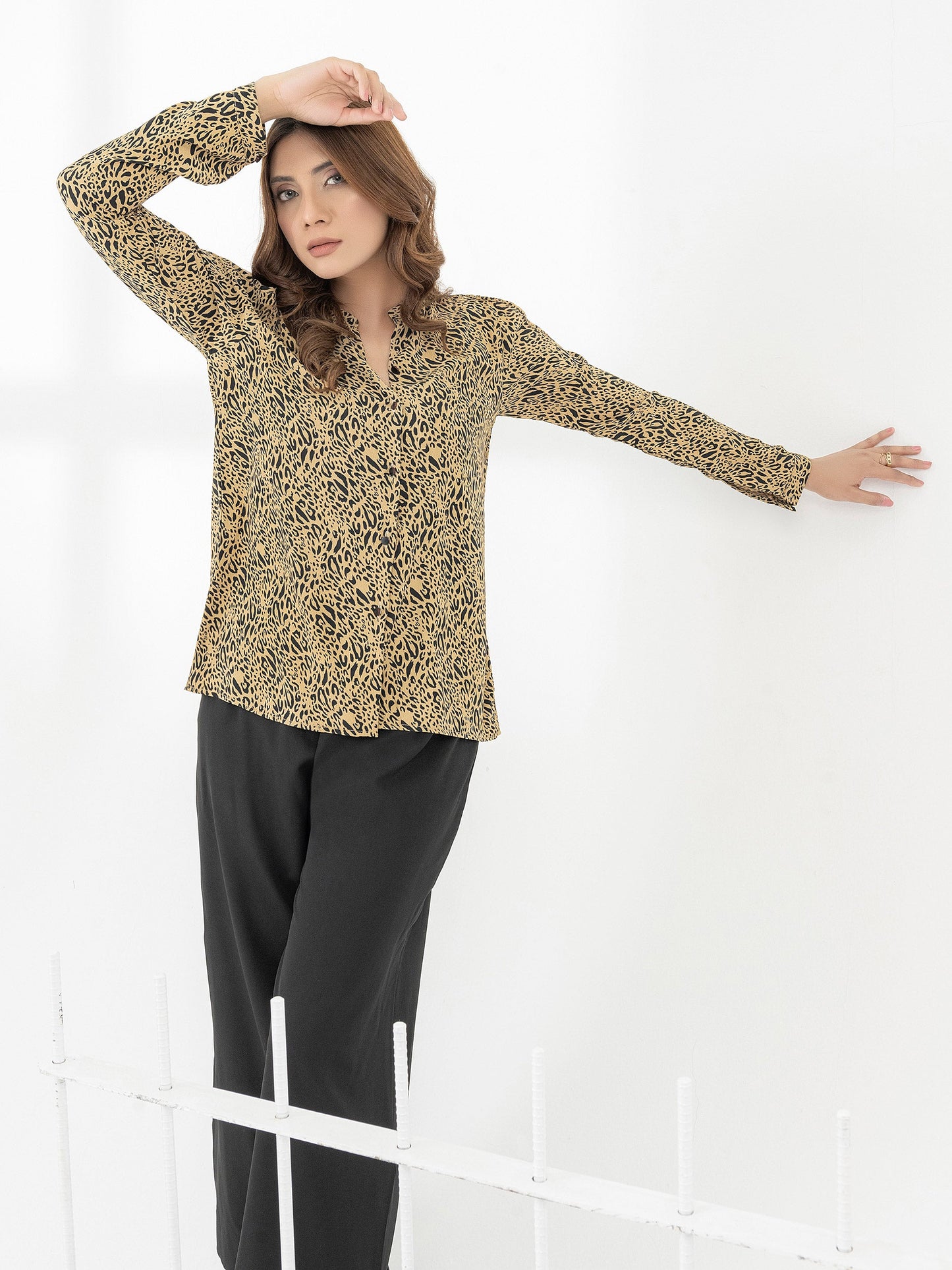 Printed Georgette Top