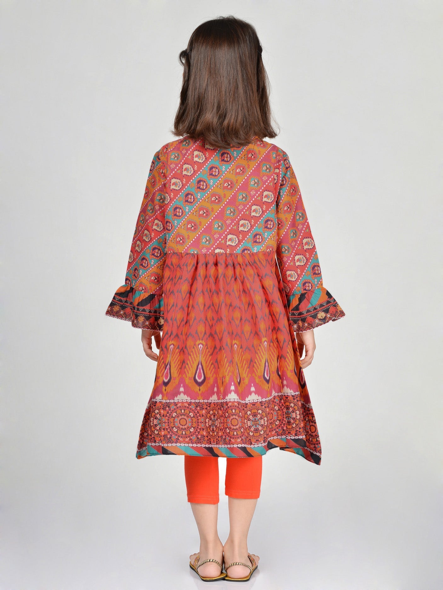 Printed Cambric Frock