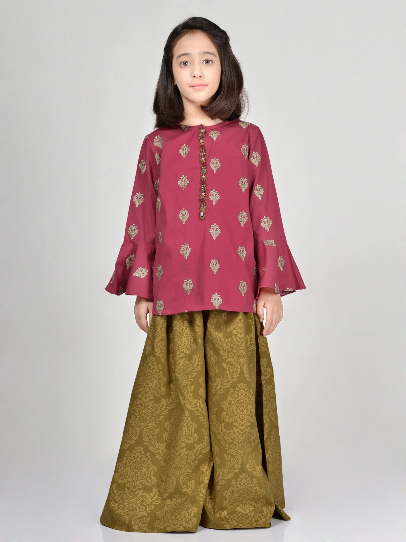 Embroidered Lawn Dress