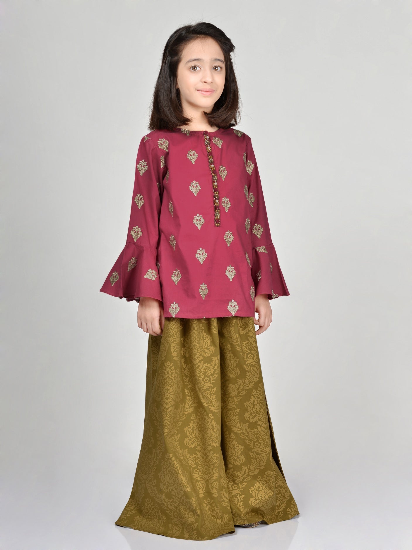 Embroidered Lawn Dress